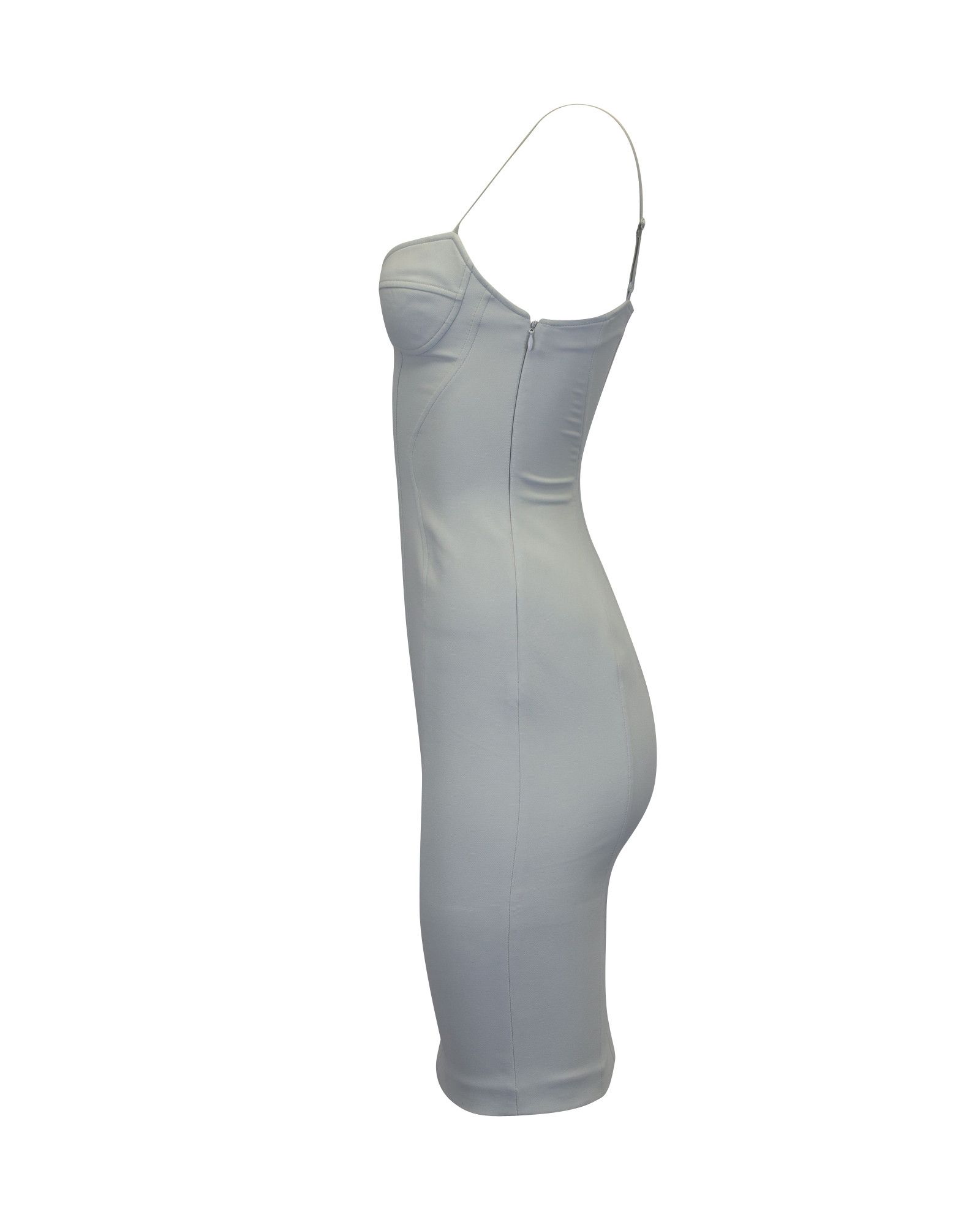 Alexander Wang Alexander Wang Corset Bodycon Dress in Mint Polyamide Size XS / US 0-2 / IT 36-38 - 2 Thumbnail
