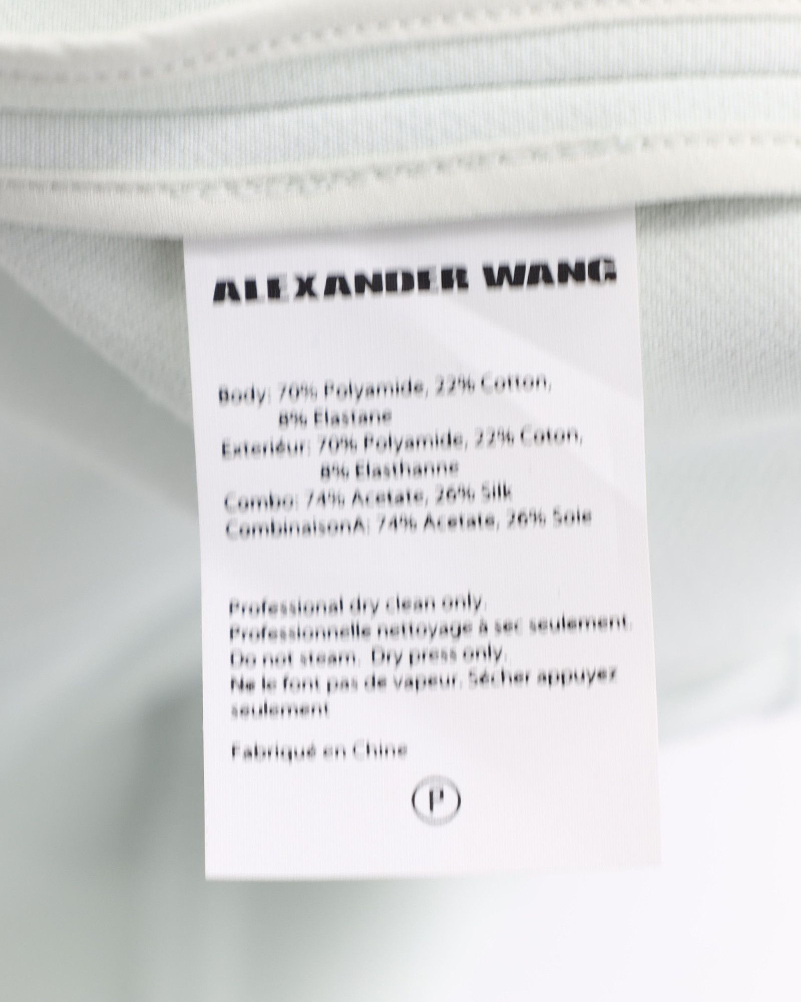 Alexander Wang Alexander Wang Corset Bodycon Dress in Mint Polyamide Size XS / US 0-2 / IT 36-38 - 5 Thumbnail