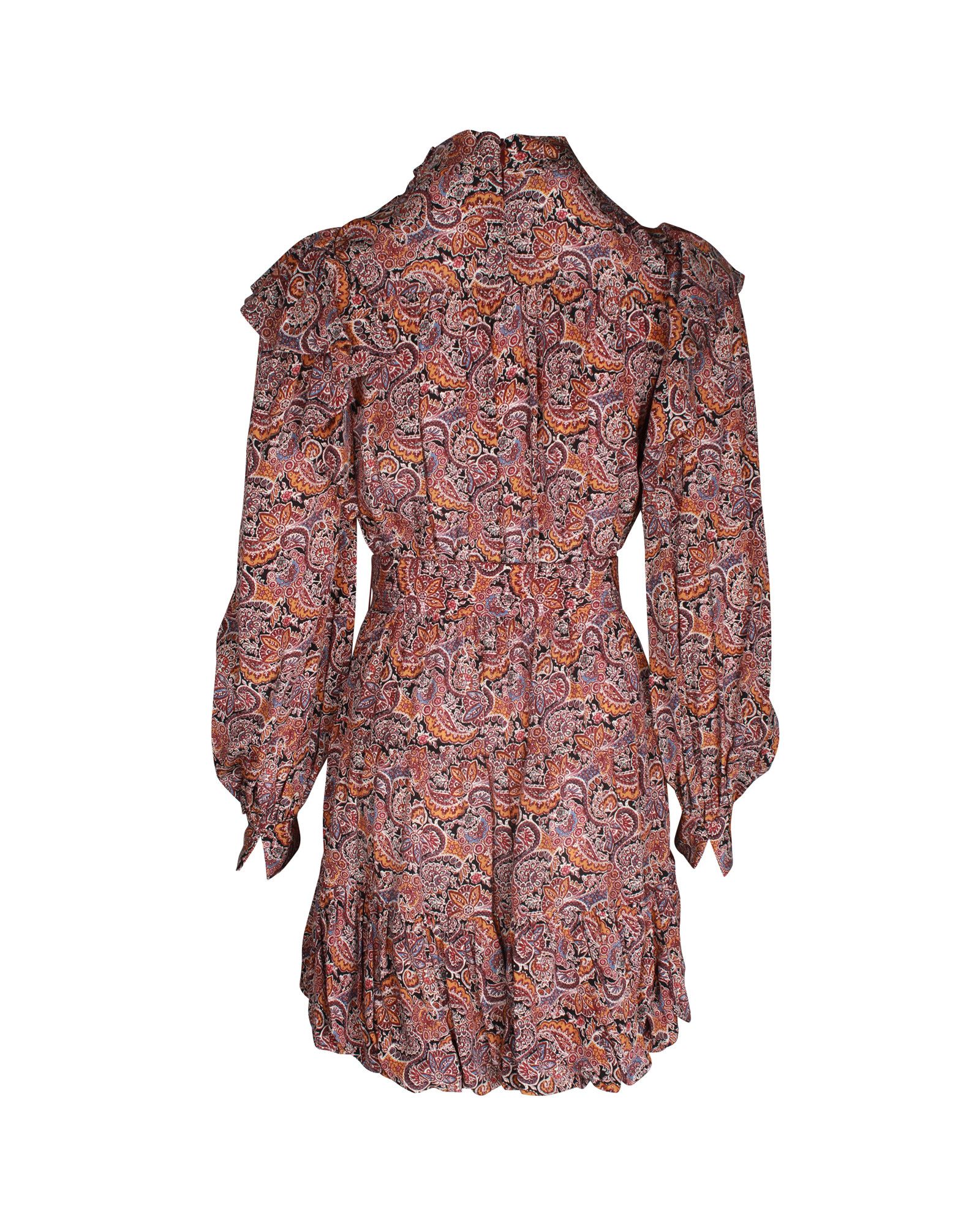 Ulla Johnson Ulla Johnson Luna Belted Ruffled Floral-Print Mini Dress In Size XS / US 0-2 / IT 36-38 - 2 Thumbnail