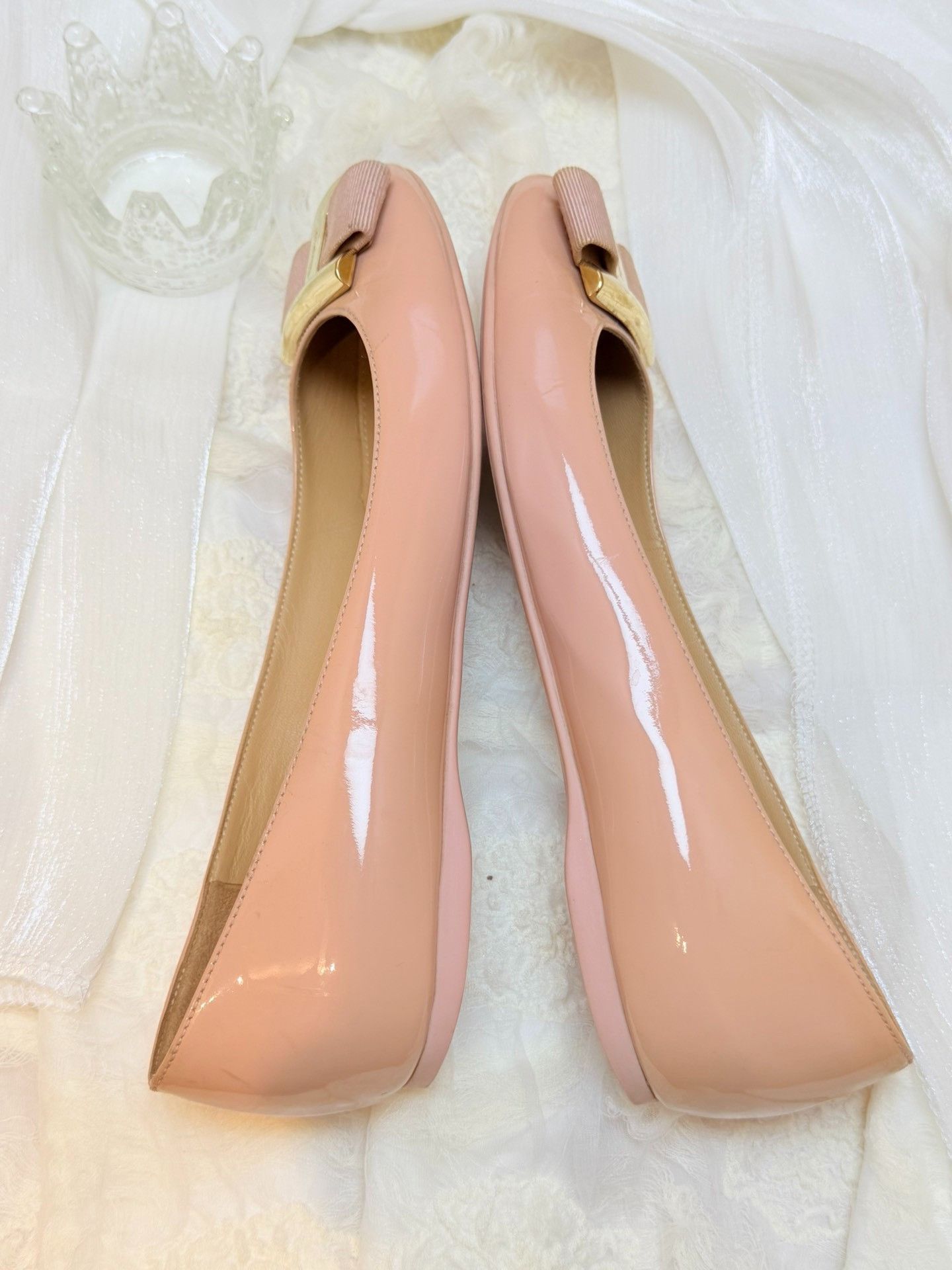 Salvatore Ferragamo Salvatore Ferragamo Patent Pink Lowtop Sneakers us_6 Women Size US 6 / IT 36 - 3 Thumbnail