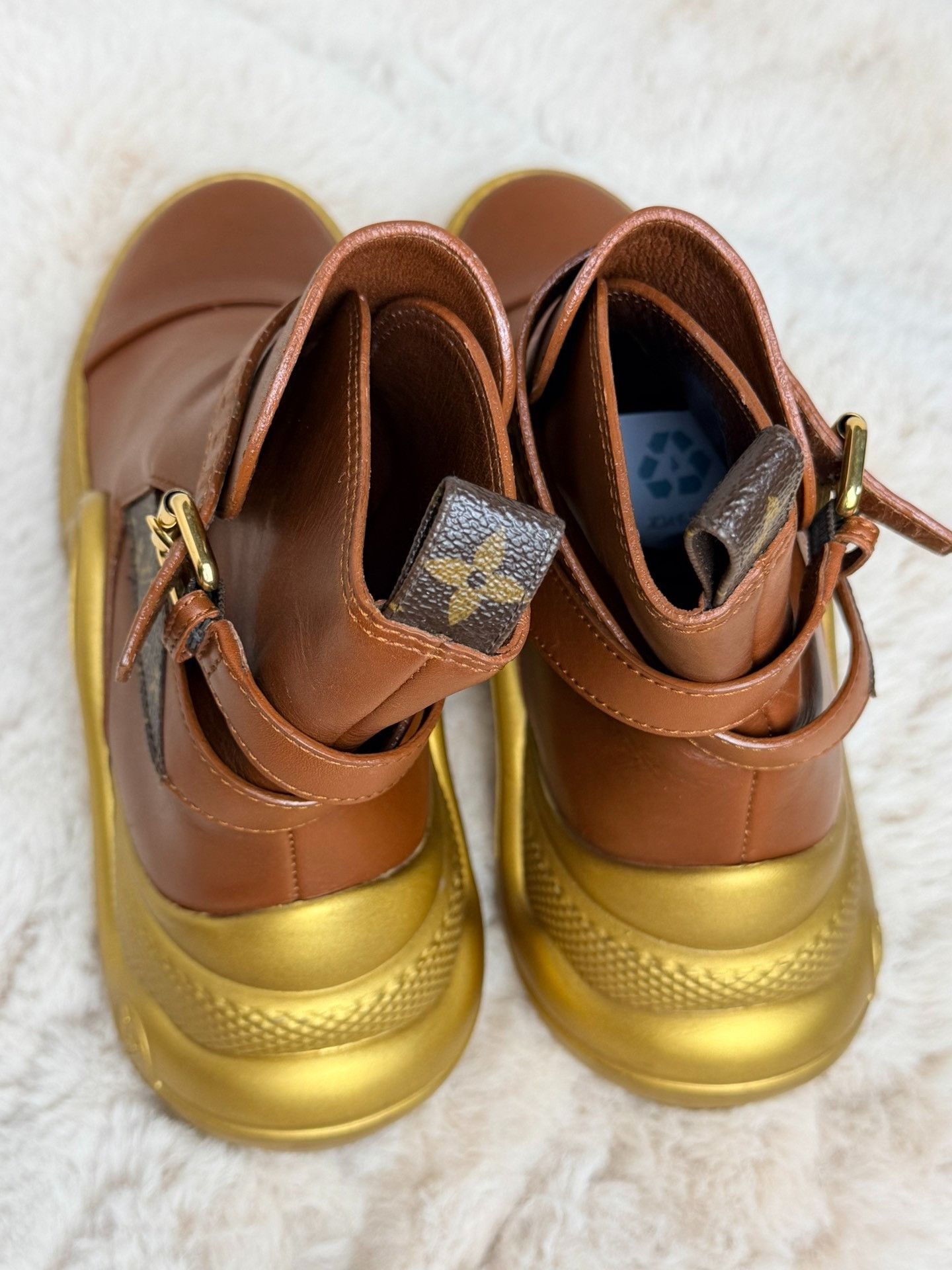 Louis Vuitton Louis Vuitton Brown Boots us_5-5 Women Size US 5.5 / IT 35.5 - 5 Thumbnail