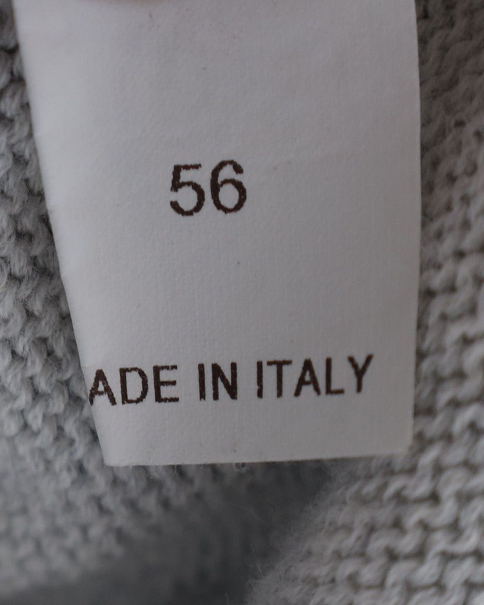 Brunello Cucinelli Brunello Cucinelli Knitted Zip Blouson Jacket in Grey Cotton Size US XXL / EU 58 / 5 - 5 Thumbnail