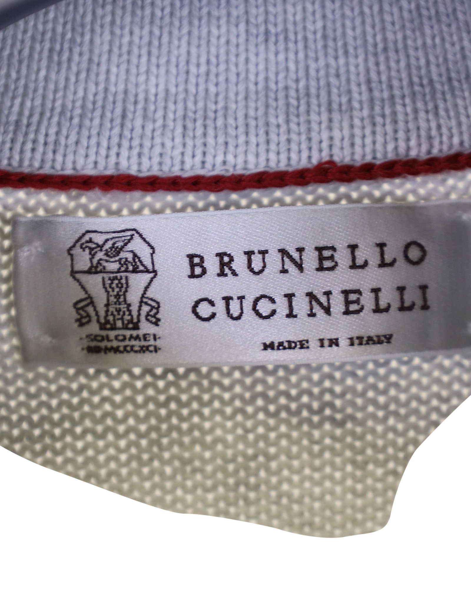 Brunello Cucinelli Brunello Cucinelli Knitted Zip Blouson Jacket in Grey Cotton Size US XXL / EU 58 / 5 - 3 Thumbnail