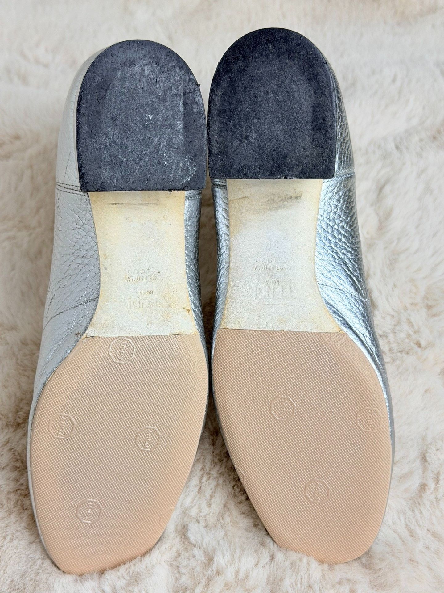 Fendi Fendi Silver Boots us_8 Women Size US 8 / IT 38 - 4 Thumbnail
