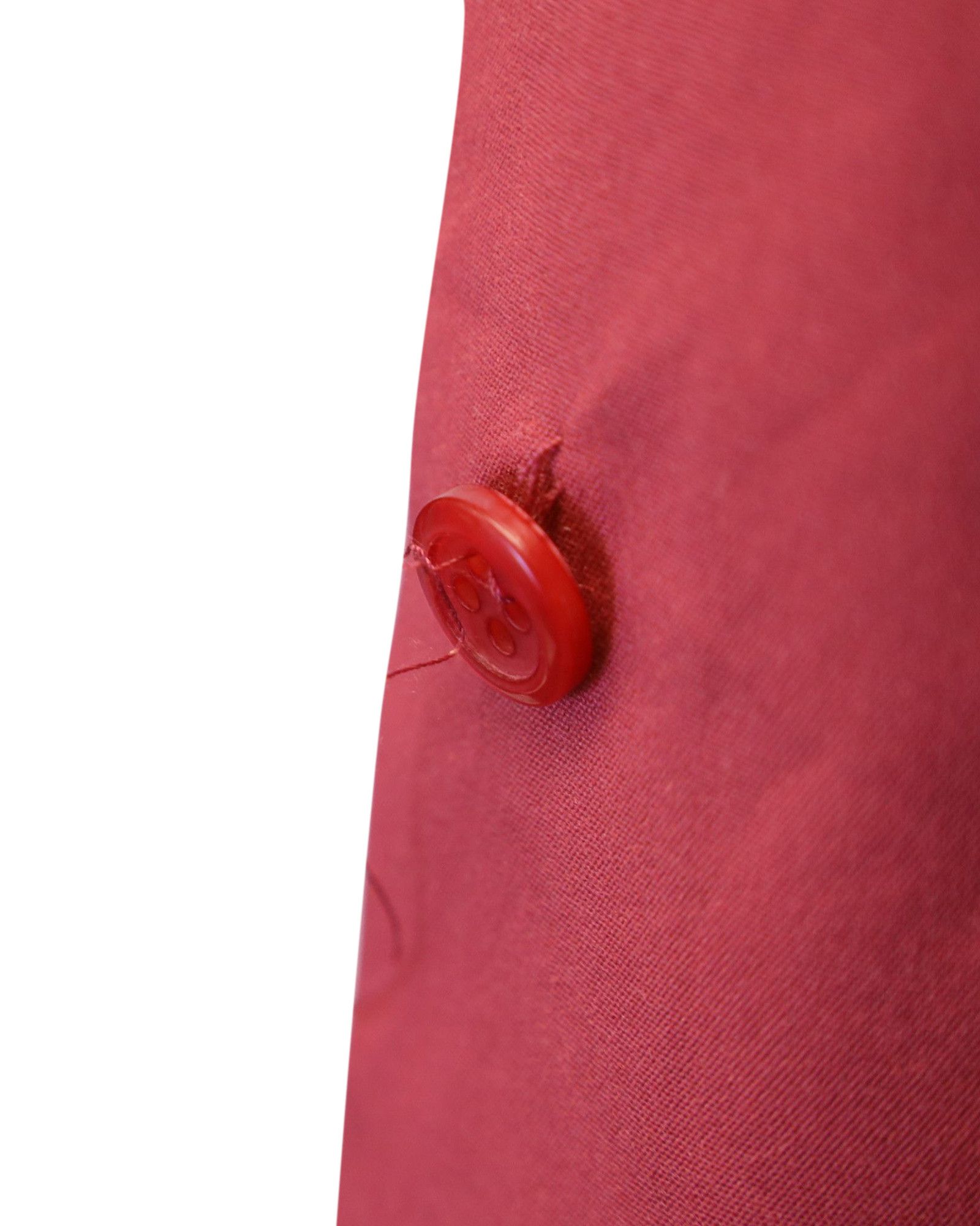 Prada Prada Button Down Shirt in Red Cotton Size S / US 4 / IT 40 - 5 Thumbnail