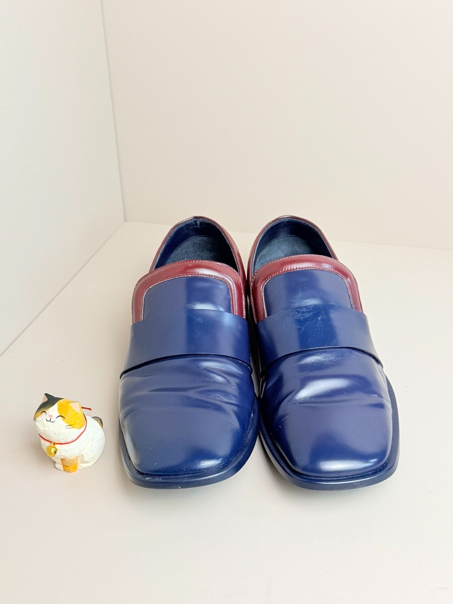 Prada Prada Patchwork Blue Lowtop Sneakers 8 Men Size US 8 / EU 41 - 3 Thumbnail