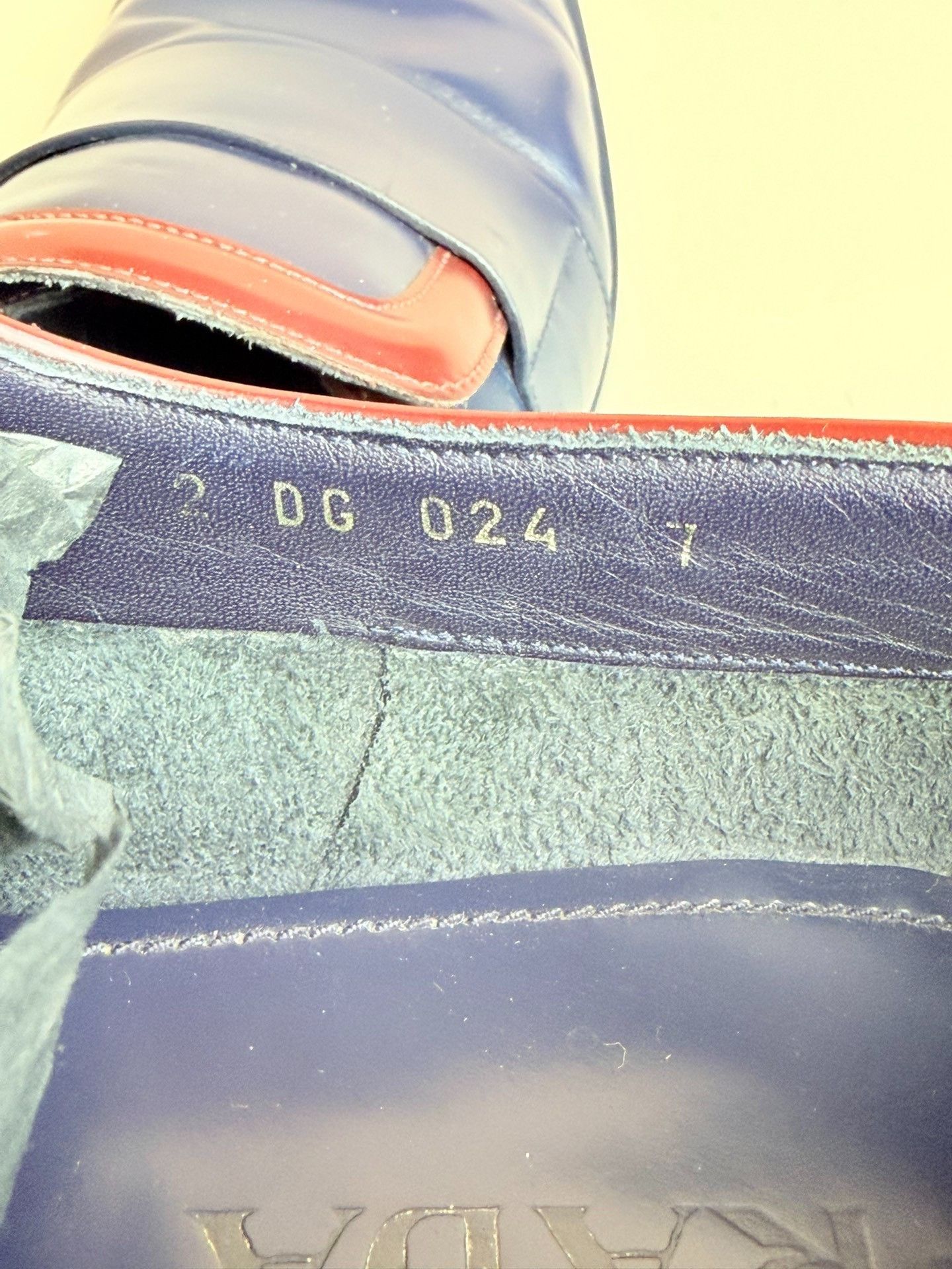 Prada Prada Patchwork Blue Lowtop Sneakers 8 Men Size US 8 / EU 41 - 7 Thumbnail