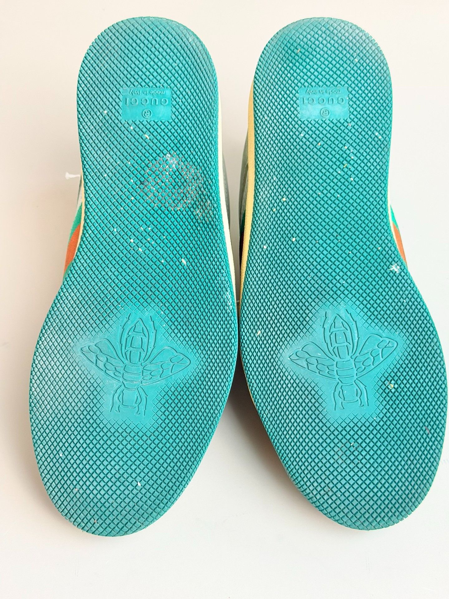 Gucci Gucci Limited Green Lowtop Sneakers us_5-5 Women Size US 5.5 / IT 35.5 - 5 Thumbnail