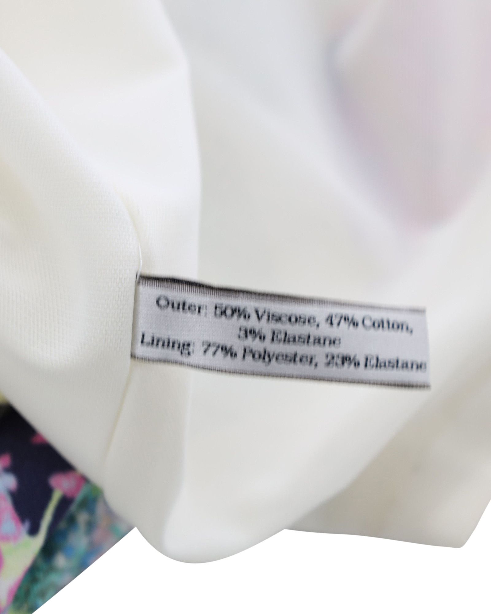 Erdem Erdem Floral Print Pencil Skirt in Multicolor Viscose Size 27" / US 4 / IT 40 - 5 Thumbnail