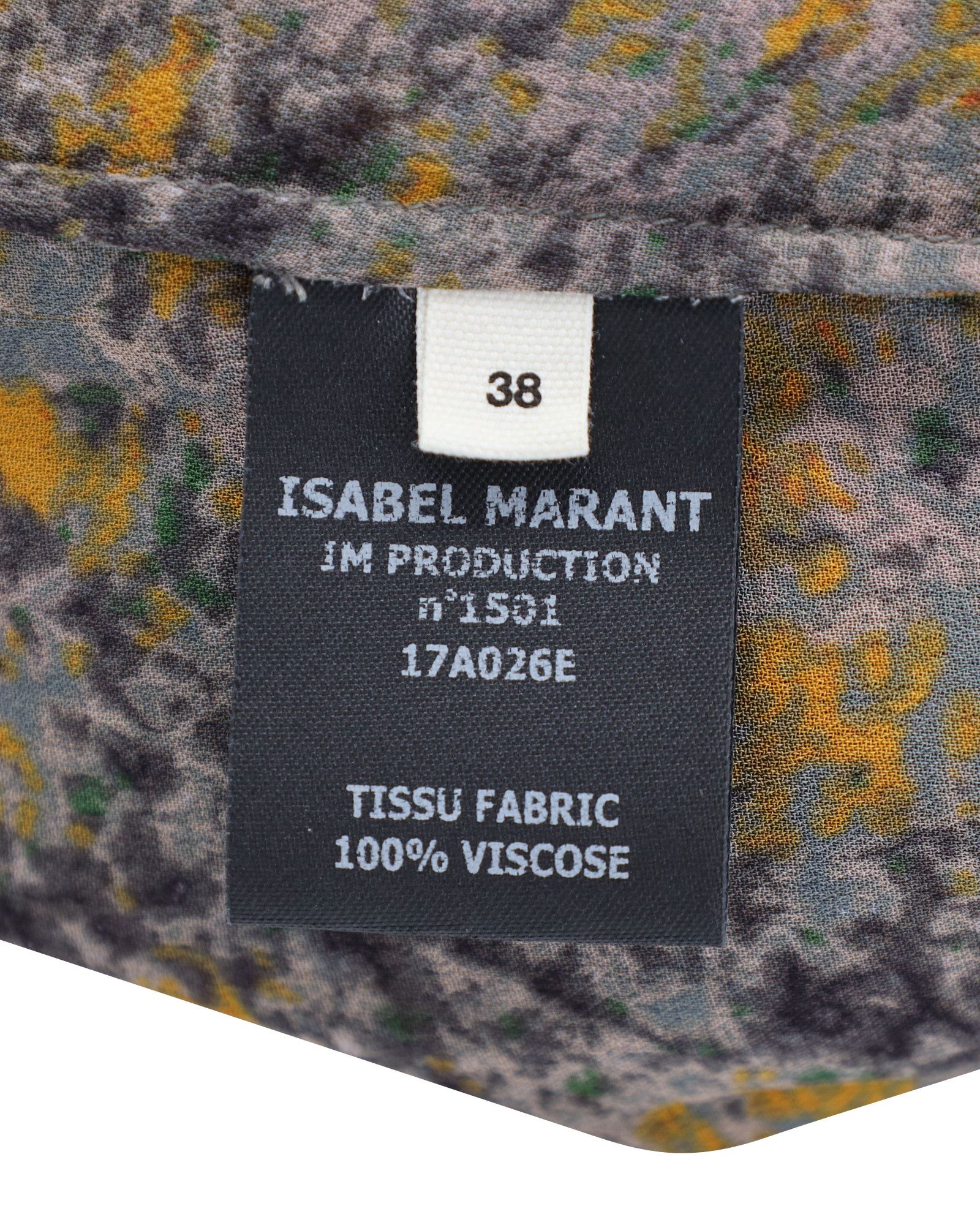 Isabel Marant Isabel Marant Étoile Jeezon Ruffled Skirt in Multicolor Visc Size 27" / US 4 / IT 40 - 4 Thumbnail