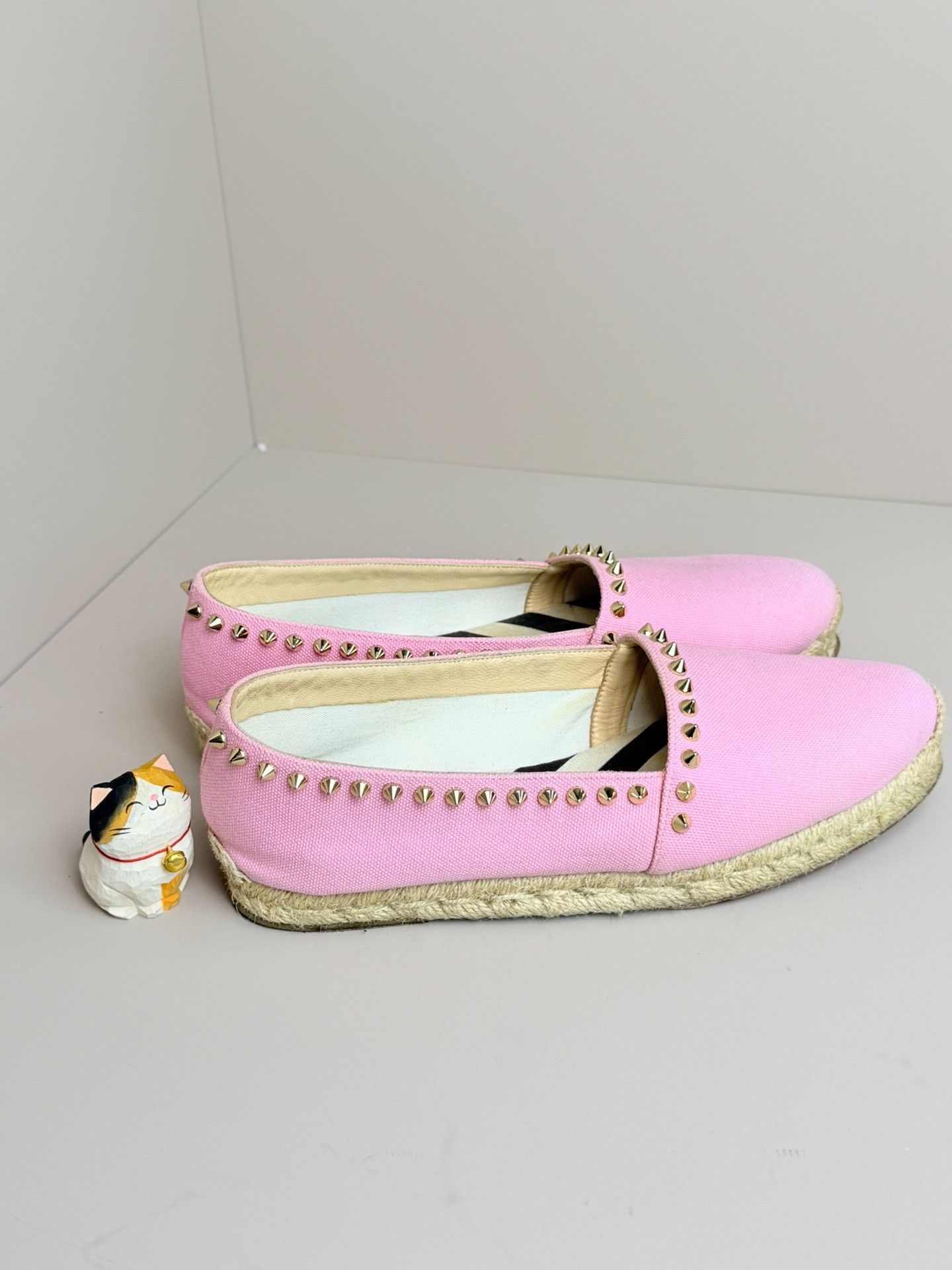 Christian Louboutin Christian Louboutin Pink Lowtop Sneakers us_6 Women Size US 6 / IT 36 - 2 Thumbnail