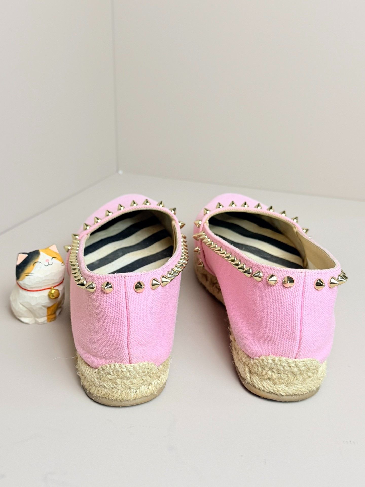 Christian Louboutin Christian Louboutin Pink Lowtop Sneakers us_6 Women Size US 6 / IT 36 - 4 Thumbnail