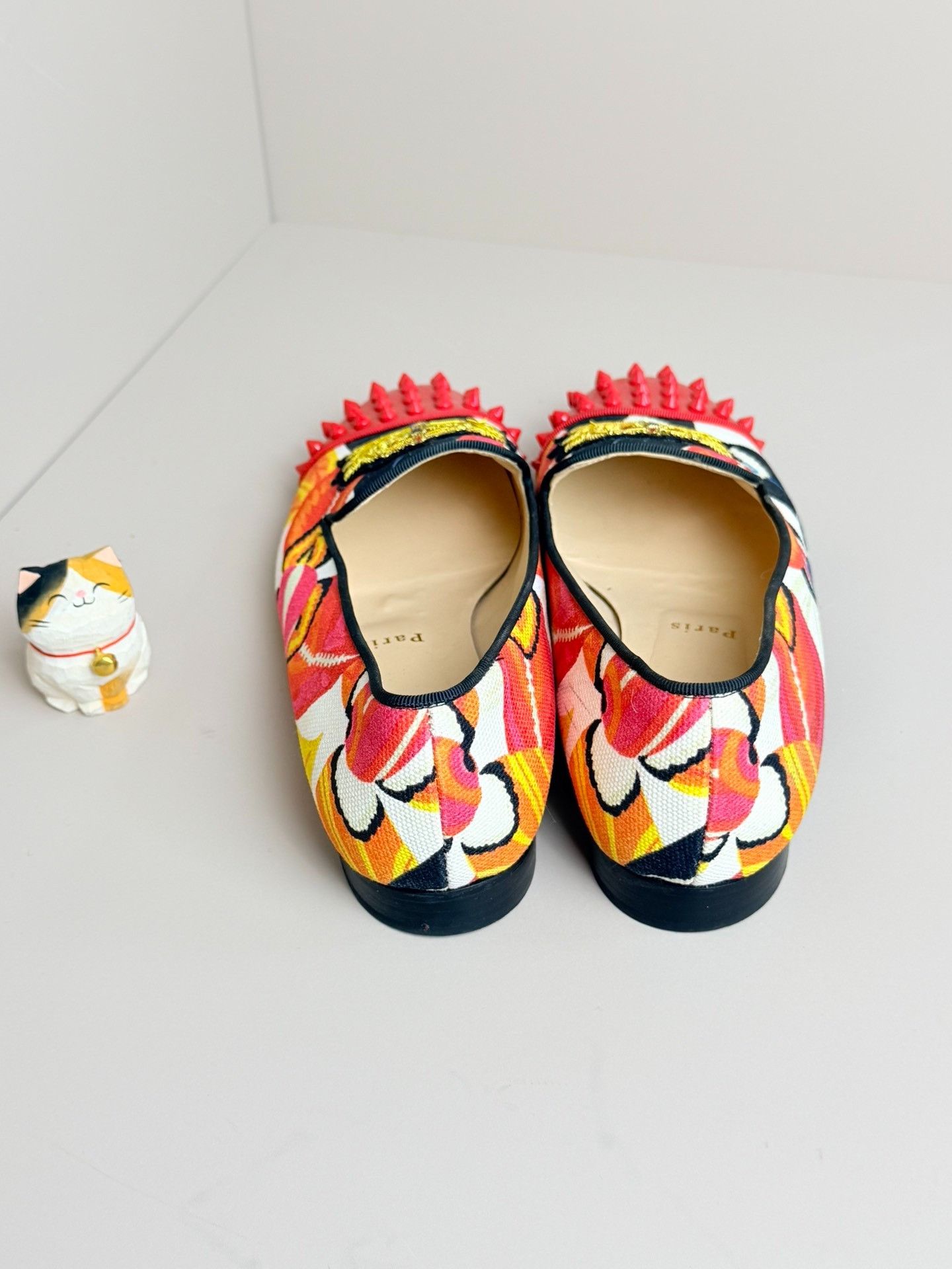 Christian Louboutin Christian Louboutin Red Lowtop Sneakers us_8 Women Size US 8 / IT 38 - 4 Thumbnail