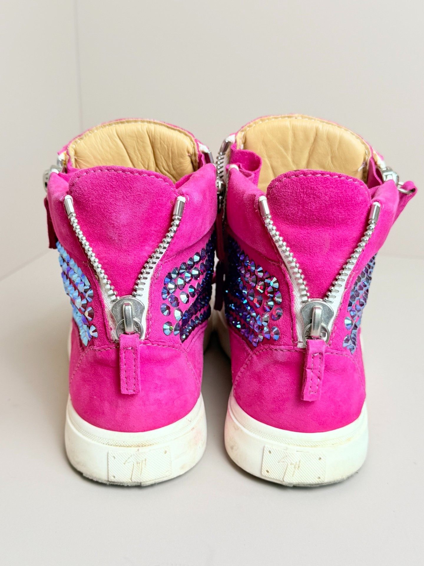 Giuseppe Zanotti Giuseppe Zanotti Multi Hitop Sneakers us_7 Women Size US 7 / IT 37 - 4 Thumbnail