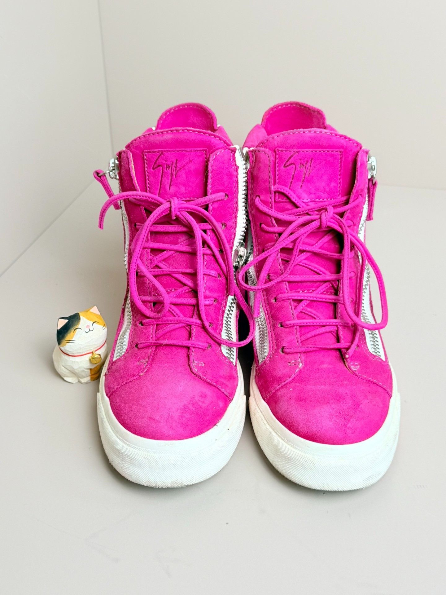 Giuseppe Zanotti Giuseppe Zanotti Multi Hitop Sneakers us_7 Women Size US 7 / IT 37 - 3 Thumbnail