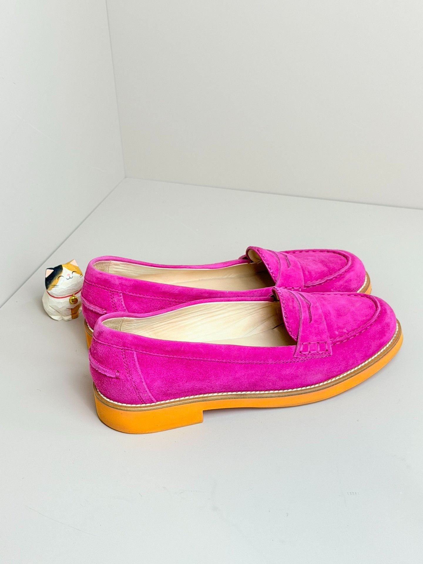 Tod's Tod's Suede Pink Lowtop Sneakers us_7-5 Women Size US 7.5 / IT 37.5 - 2 Thumbnail