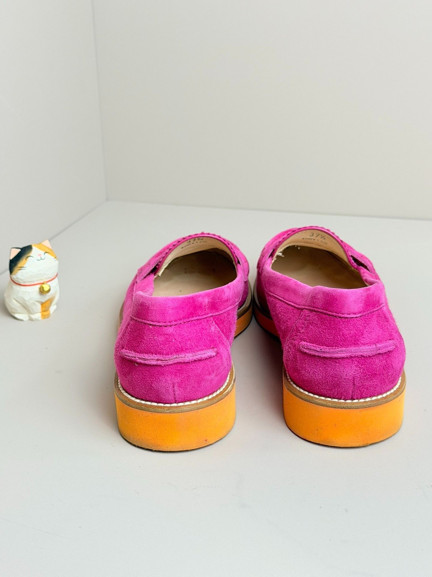 Tod's Tod's Suede Pink Lowtop Sneakers us_7-5 Women Size US 7.5 / IT 37.5 - 4 Thumbnail