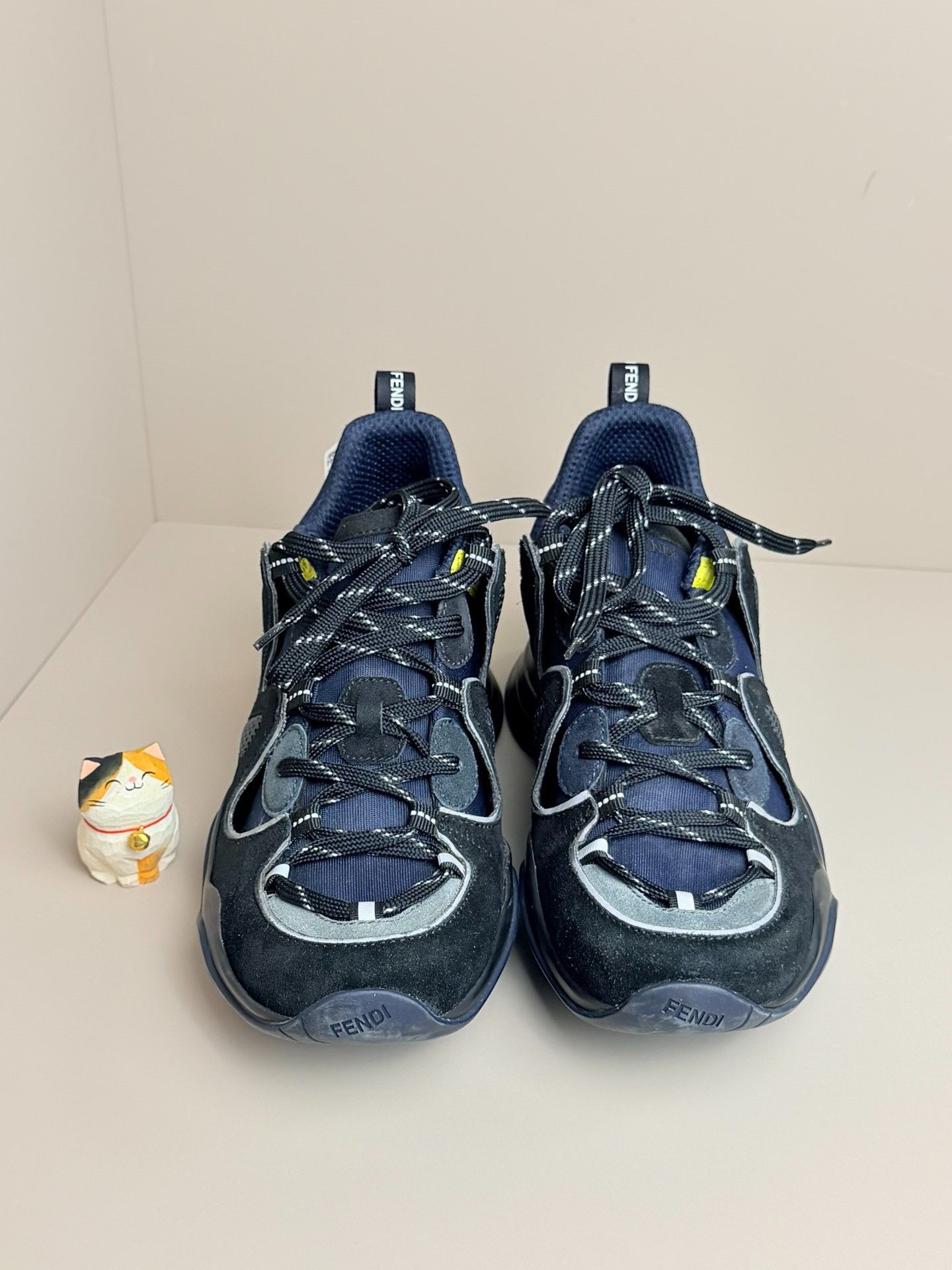 Fendi Fendi Hiking Blue Lowtop Sneakers 9 Men Size US 9 / EU 42 - 3 Thumbnail