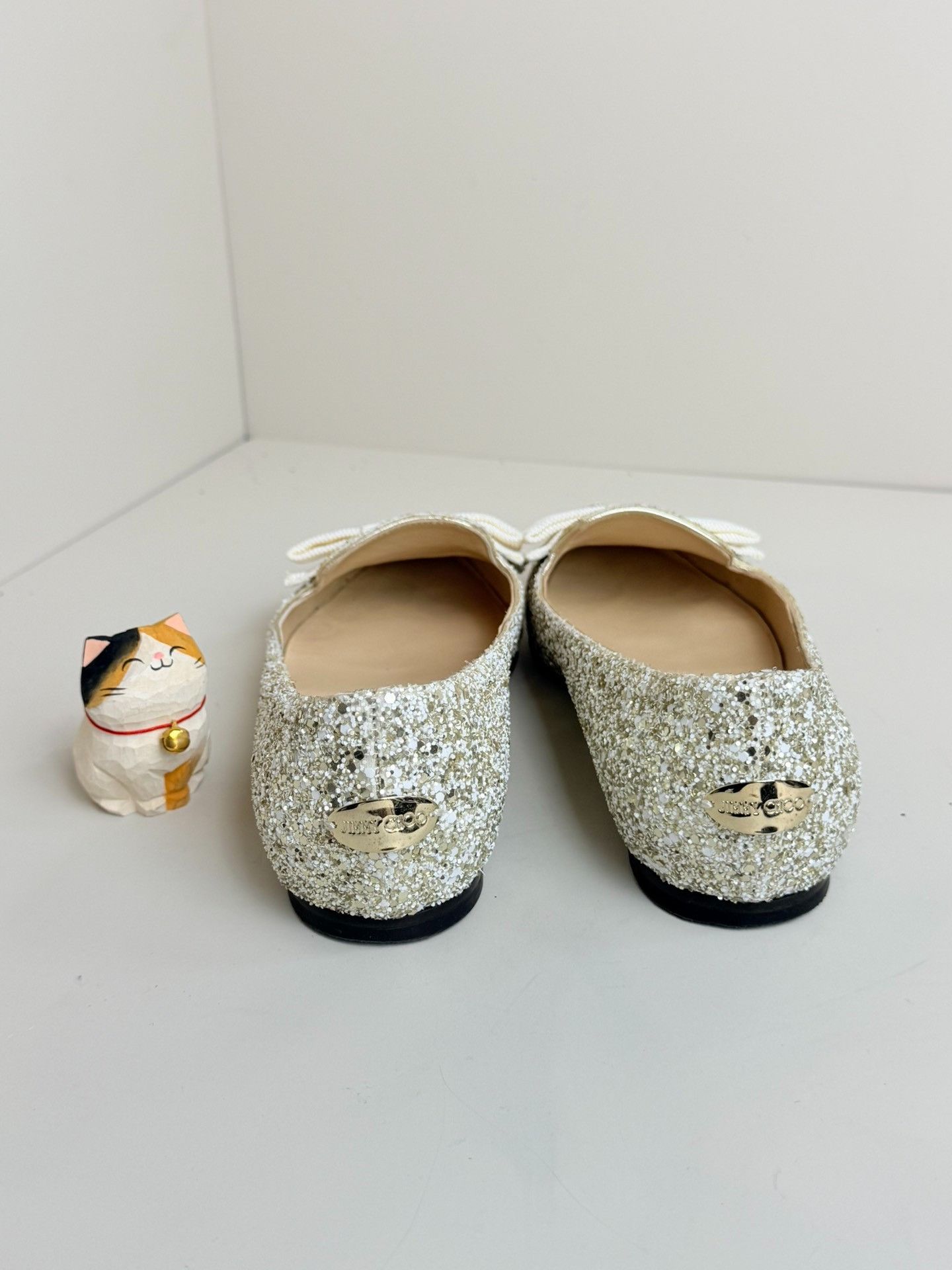 Jimmy Choo Jimmy Choo Silver Lowtop Sneakers us_5 Women Size US 5 / IT 35 - 3 Thumbnail