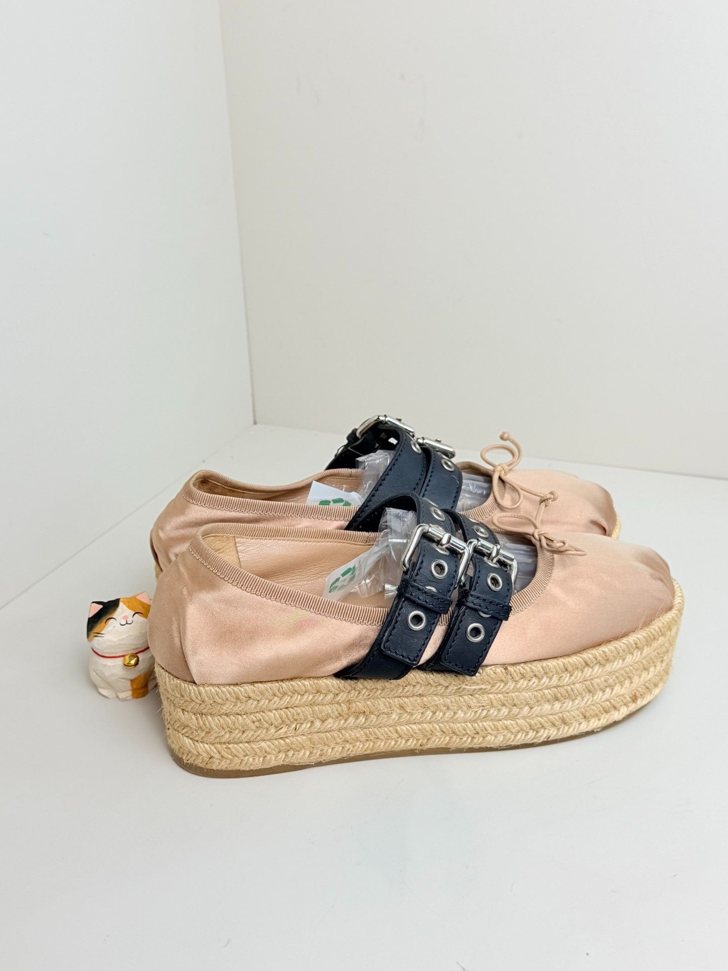 Miu Miu Miu Miu Sandals us_7 Women Size US 7 / IT 37 - 2 Thumbnail