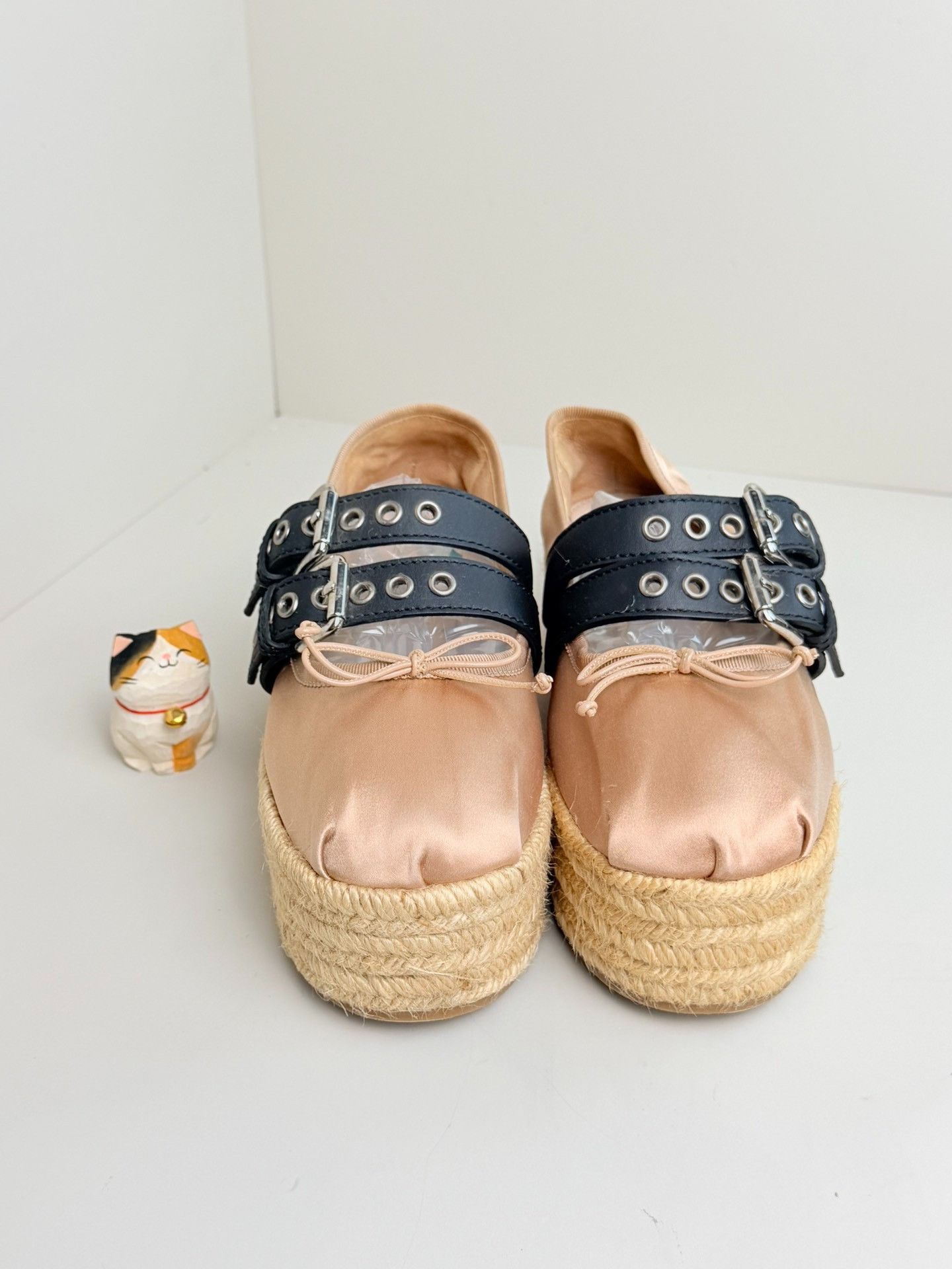 Miu Miu Miu Miu Sandals us_7 Women Size US 7 / IT 37 - 3 Thumbnail
