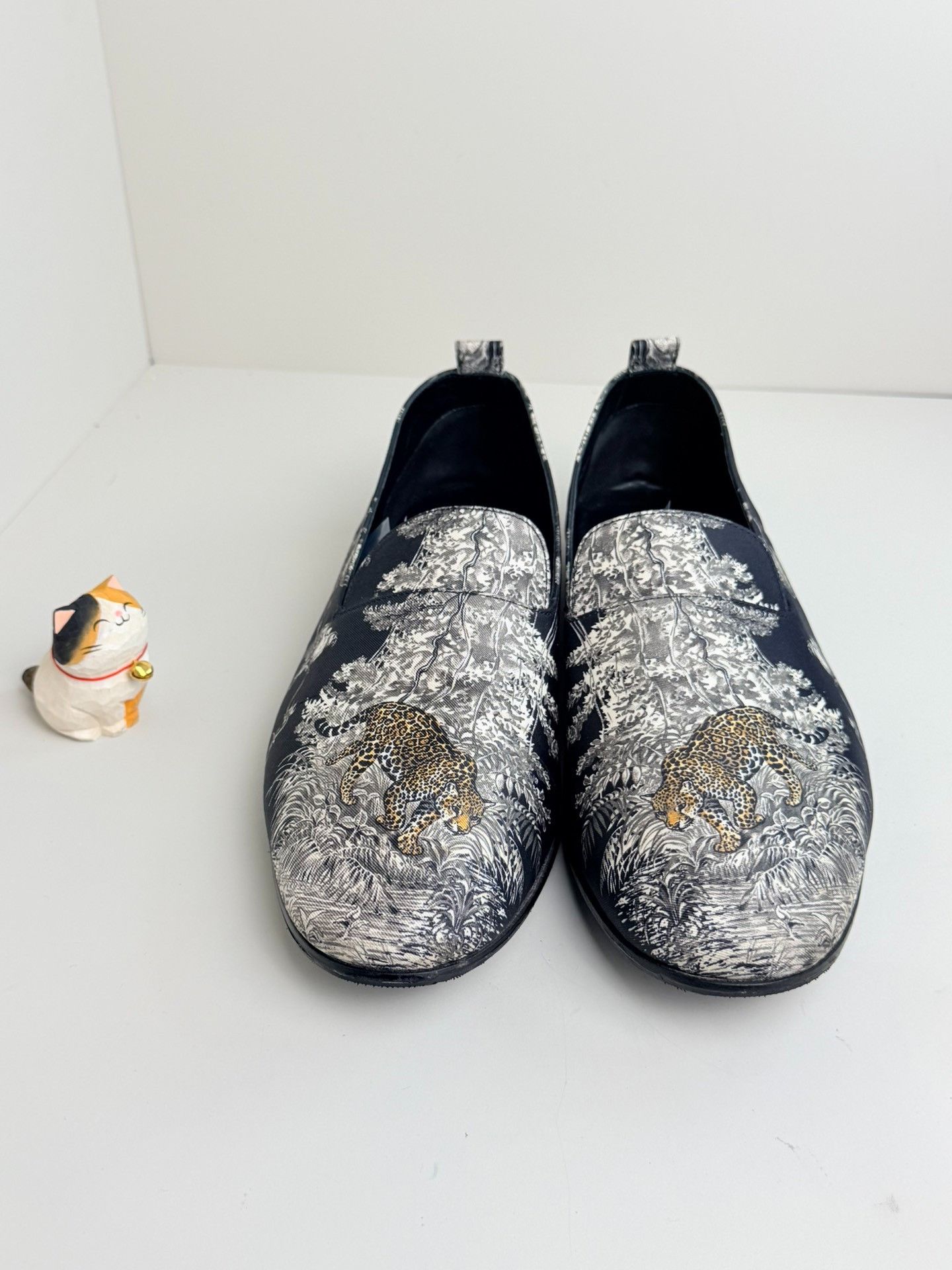 Hermes Hermes Embroidered Black Lowtop Sneakers 9.5 Men Size US 9.5 / EU 42-43 - 3 Thumbnail