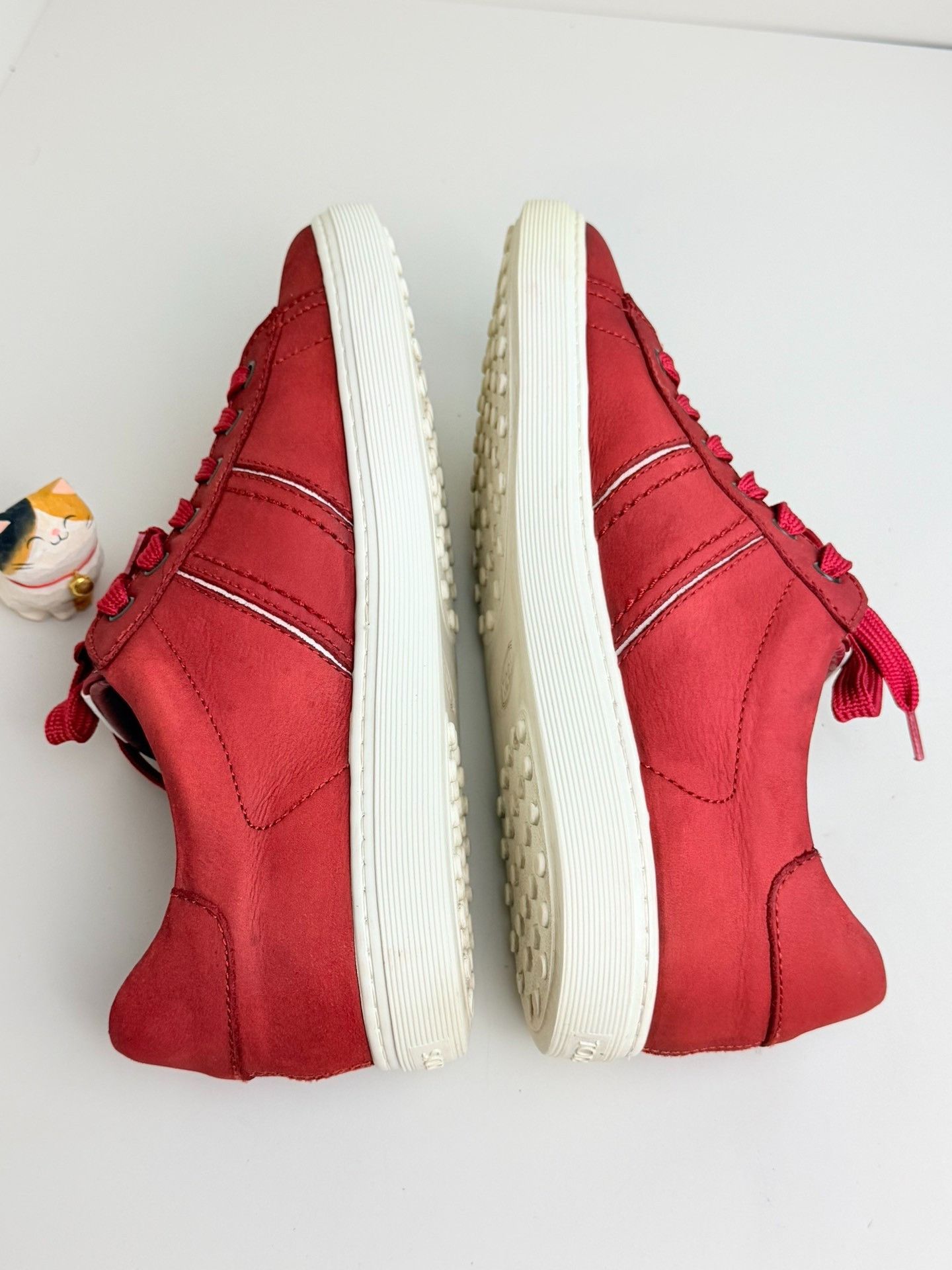 Tod's Tod's Casual Red Lowtop Sneakers 7 Men Size US 7 / EU 40 - 5 Thumbnail