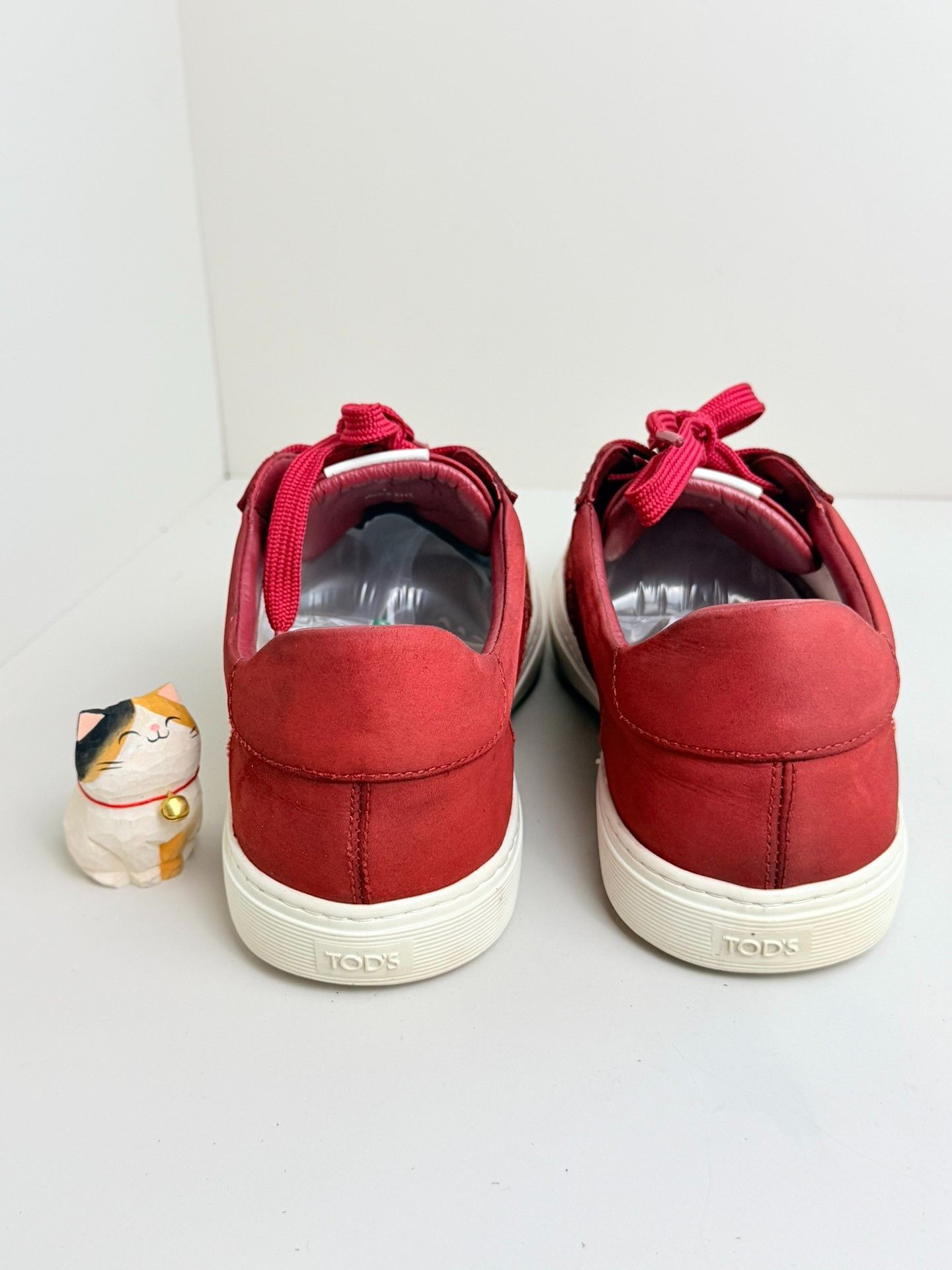 Tod's Tod's Casual Red Lowtop Sneakers 7 Men Size US 7 / EU 40 - 4 Thumbnail
