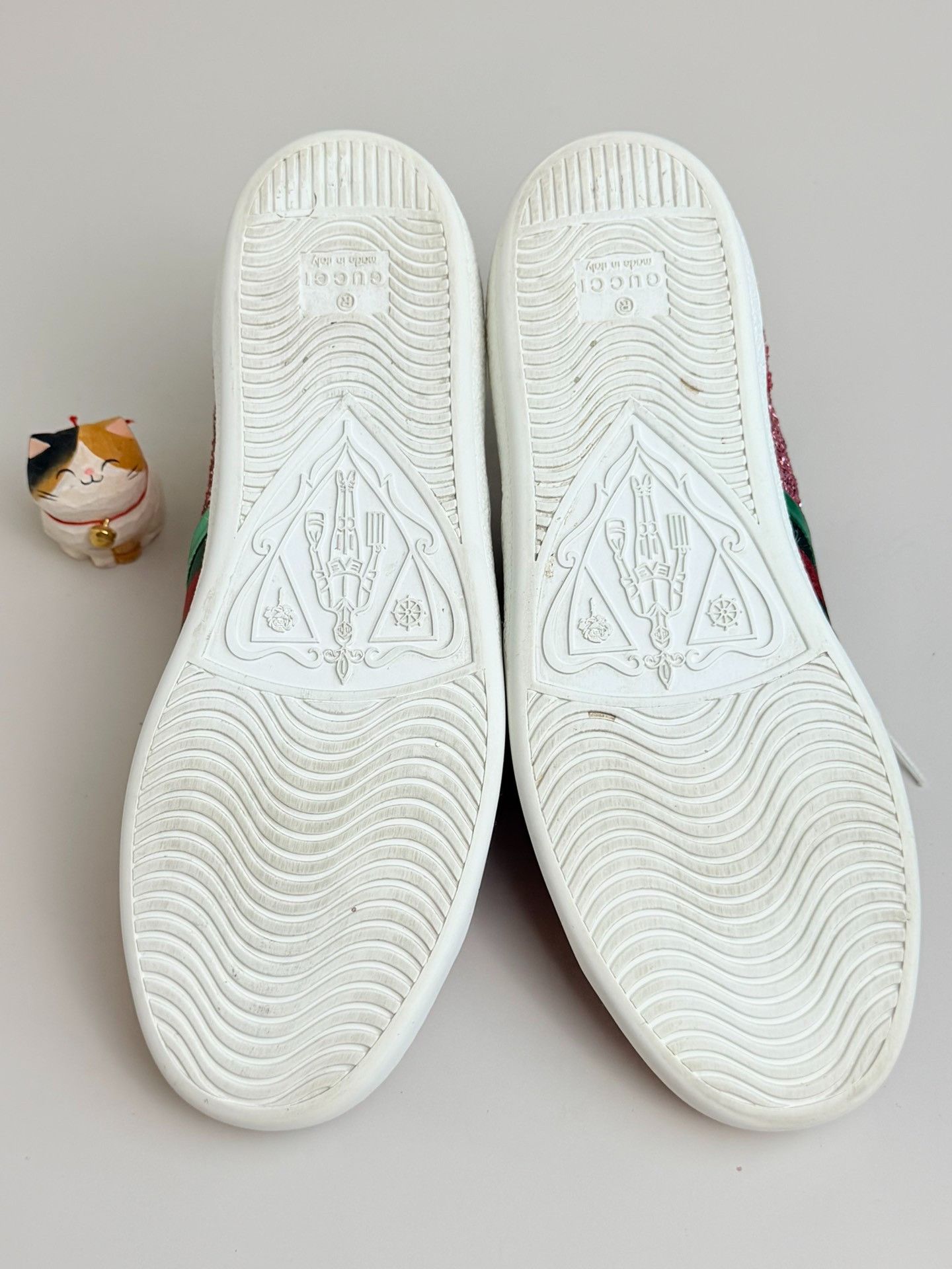 Gucci Gucci Red Lowtop Sneakers us_6 Women Size US 6 / IT 36 - 7 Thumbnail