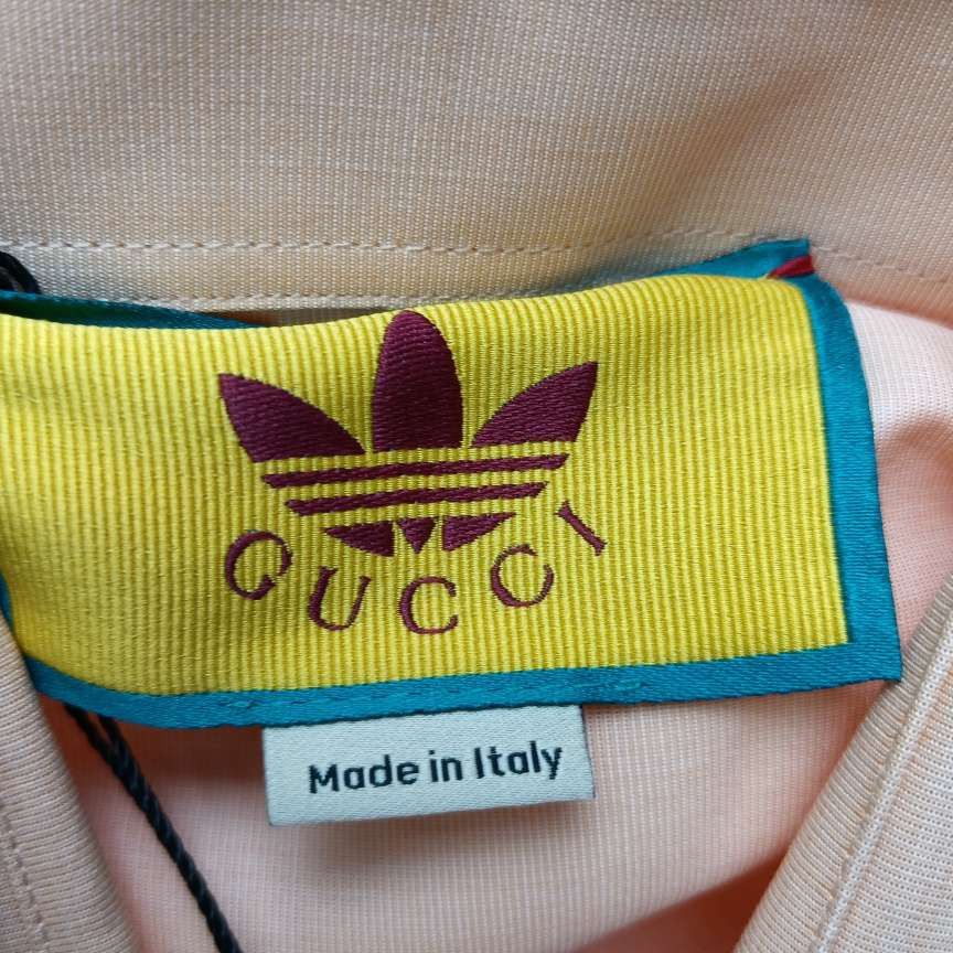 Gucci Gucci x Adidas Trefoil Logo Cotton Shirt 46 Size US S / EU 44-46 / 1 - 6 Thumbnail