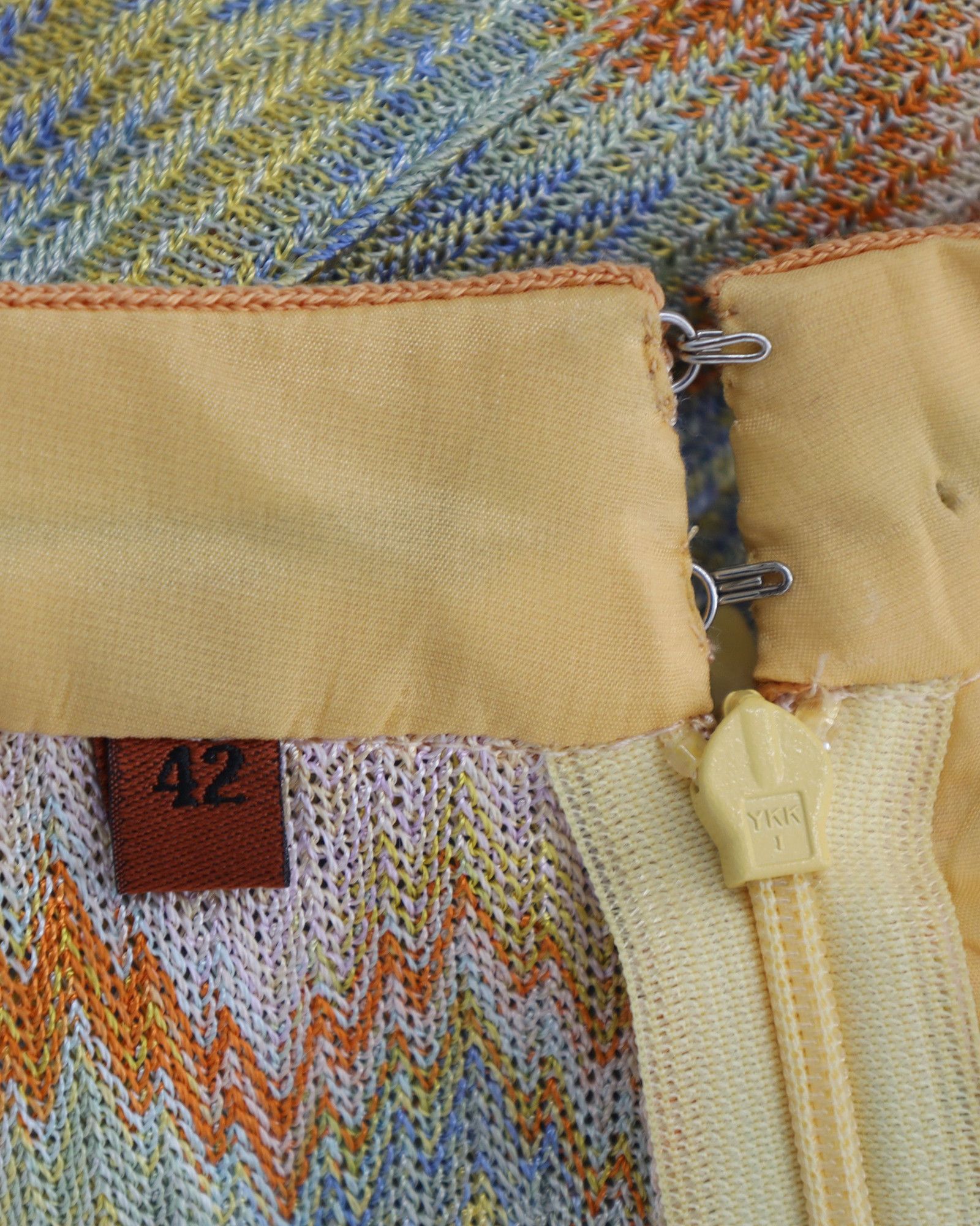 Missoni Missoni Zig Zag Culottes in Multicolor Rayon Size 28" / US 6 / IT 42 - 4 Thumbnail