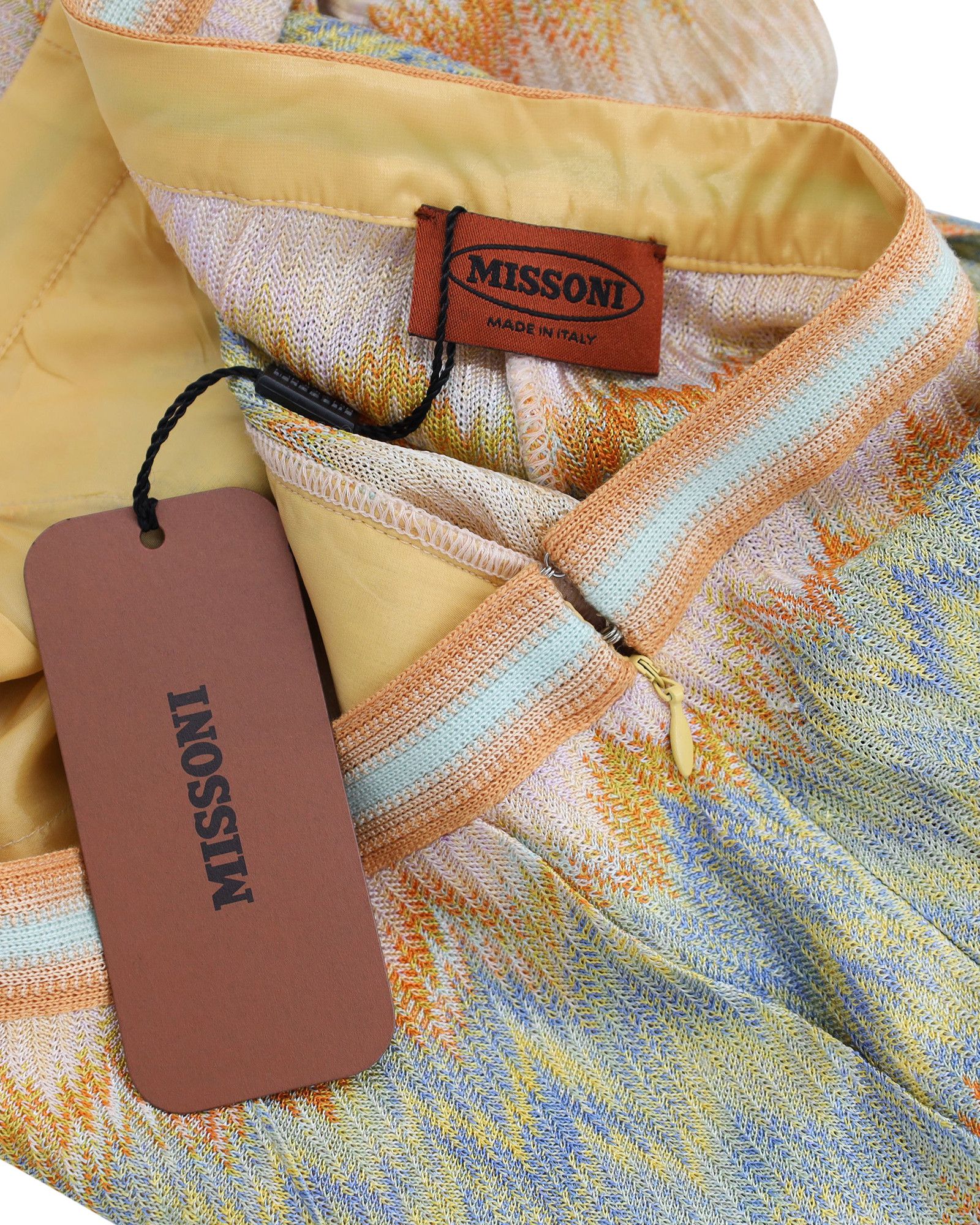 Missoni Missoni Zig Zag Culottes in Multicolor Rayon Size 28" / US 6 / IT 42 - 3 Thumbnail