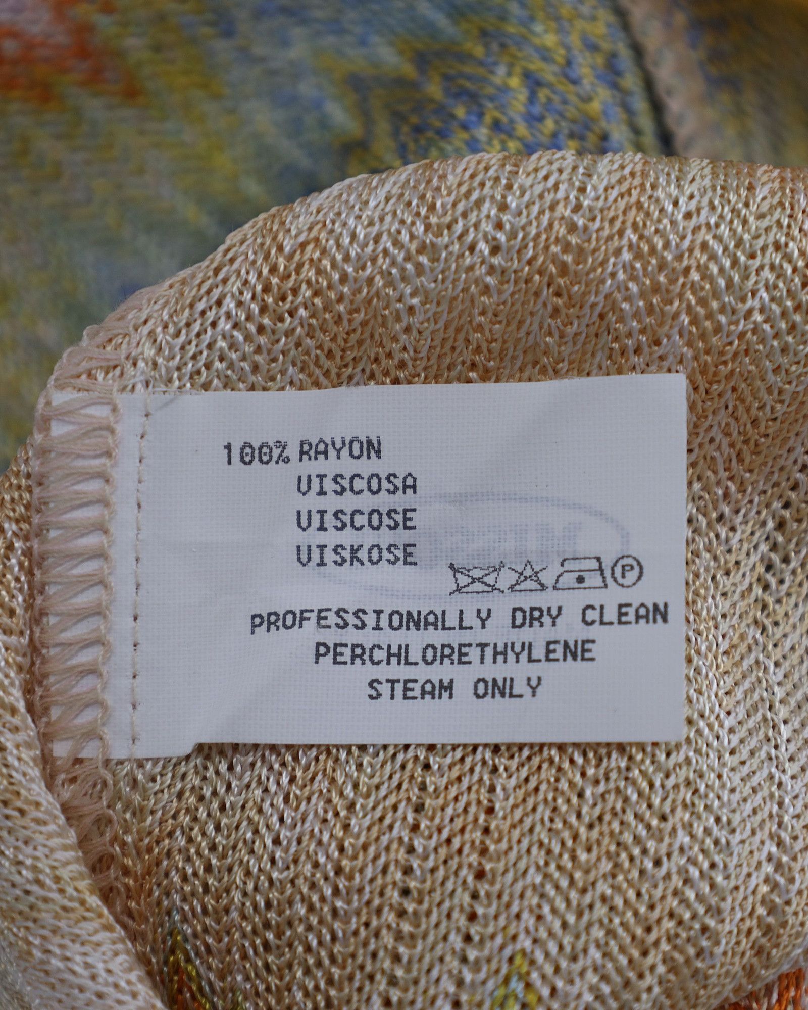 Missoni Missoni Zig Zag Culottes in Multicolor Rayon Size 28" / US 6 / IT 42 - 6 Thumbnail