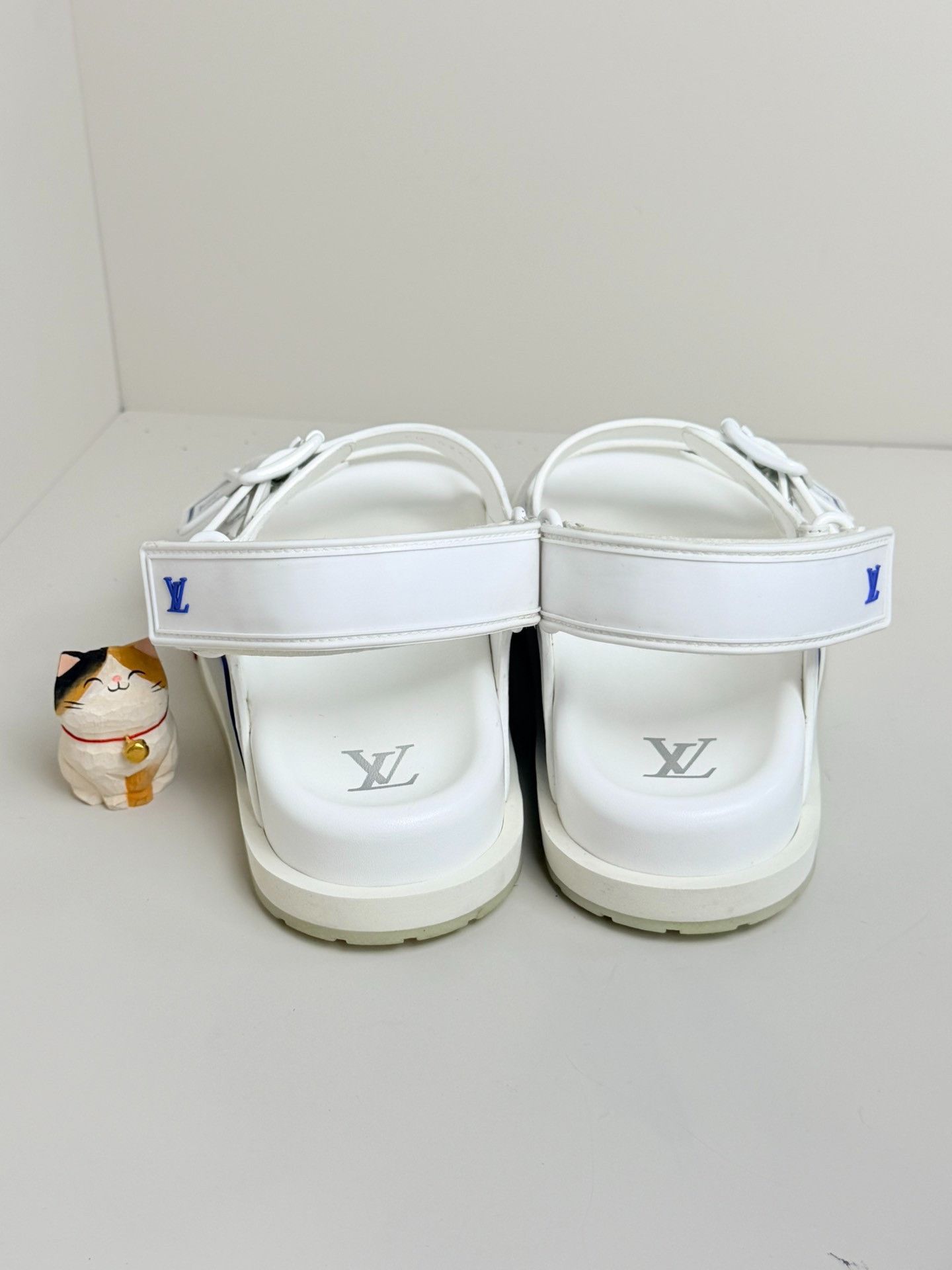 Louis Vuitton Louis Vuitton Training Blue Sandals 8 Men Size US 8 / EU 41 - 4 Thumbnail