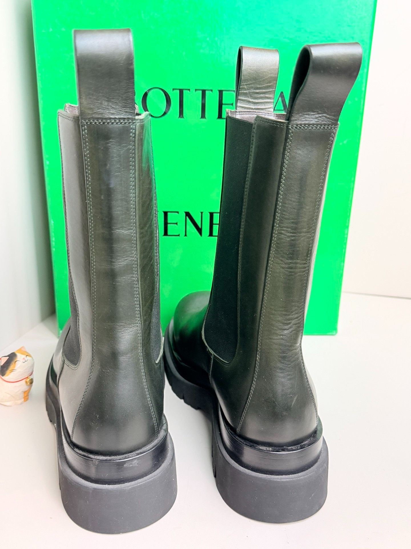 Bottega Veneta Bottega Veneta Green Hitop Sneakers 8 Men Size US 8 / EU 41 - 4 Thumbnail