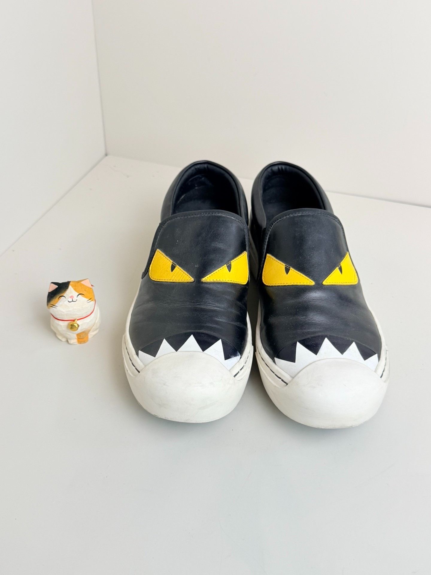 Fendi Fendi Black Lowtop Sneakers us_8 Women Size US 8 / IT 38 - 2 Thumbnail