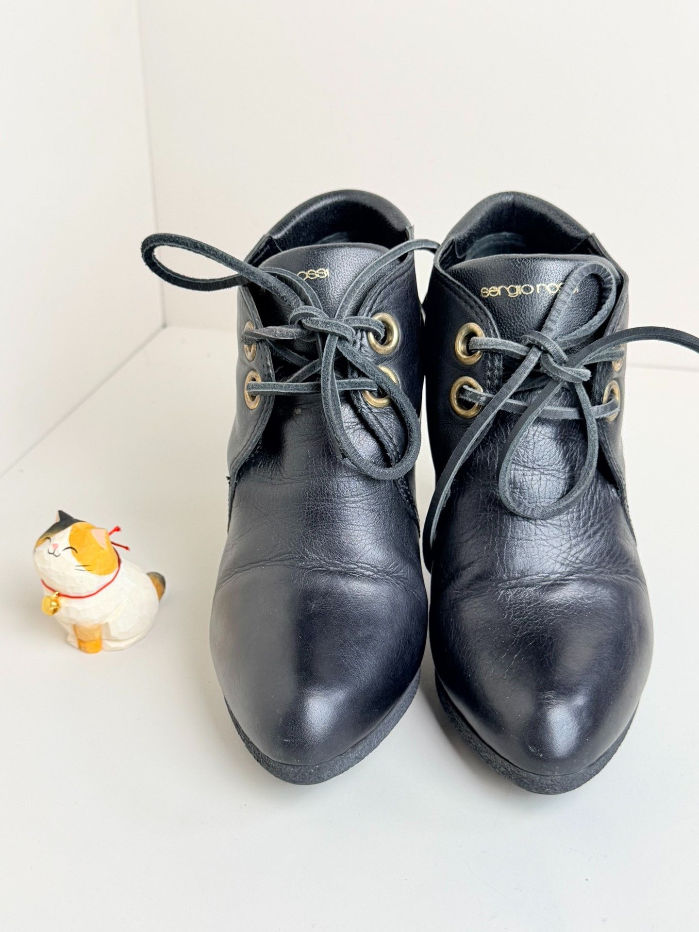 Sergio Rossi Sergio Rossi Black Boots us_5-5 Women Size US 5.5 / IT 35.5 - 3 Thumbnail
