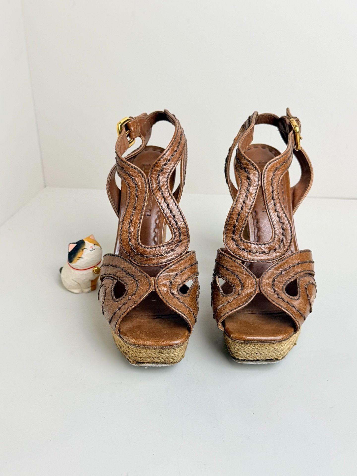 Prada Prada Pink Sandals us_7 Women Size US 7 / IT 37 - 2 Thumbnail
