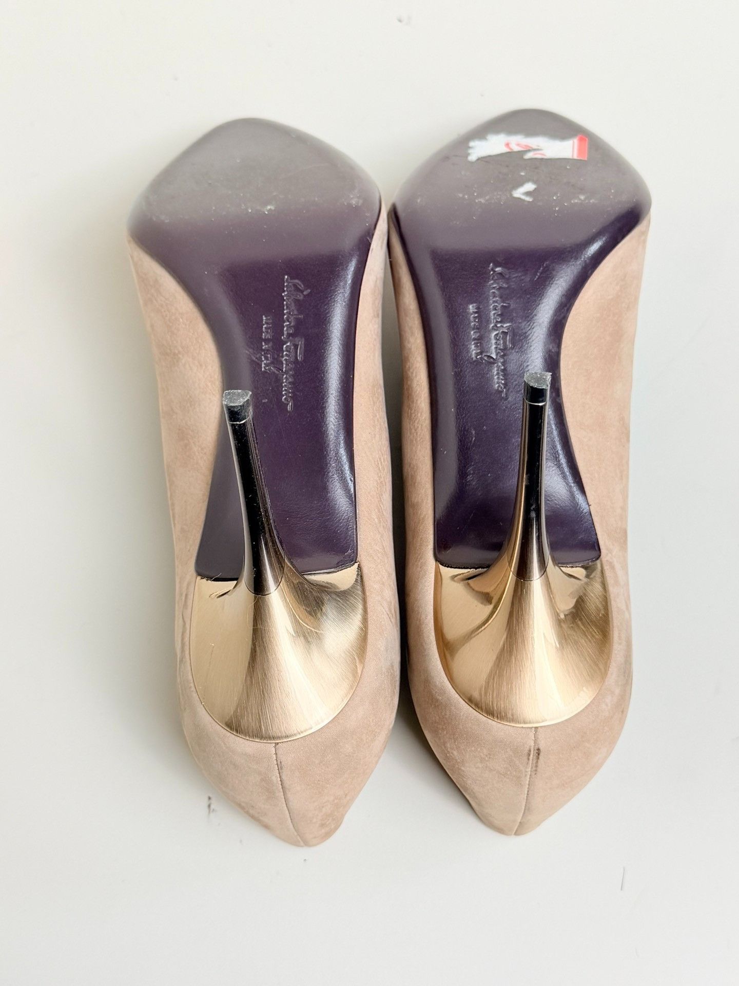 Salvatore Ferragamo Salvatore Ferragamo Pink Lowtop Sneakers us_7 Women Size US 7 / IT 37 - 5 Thumbnail