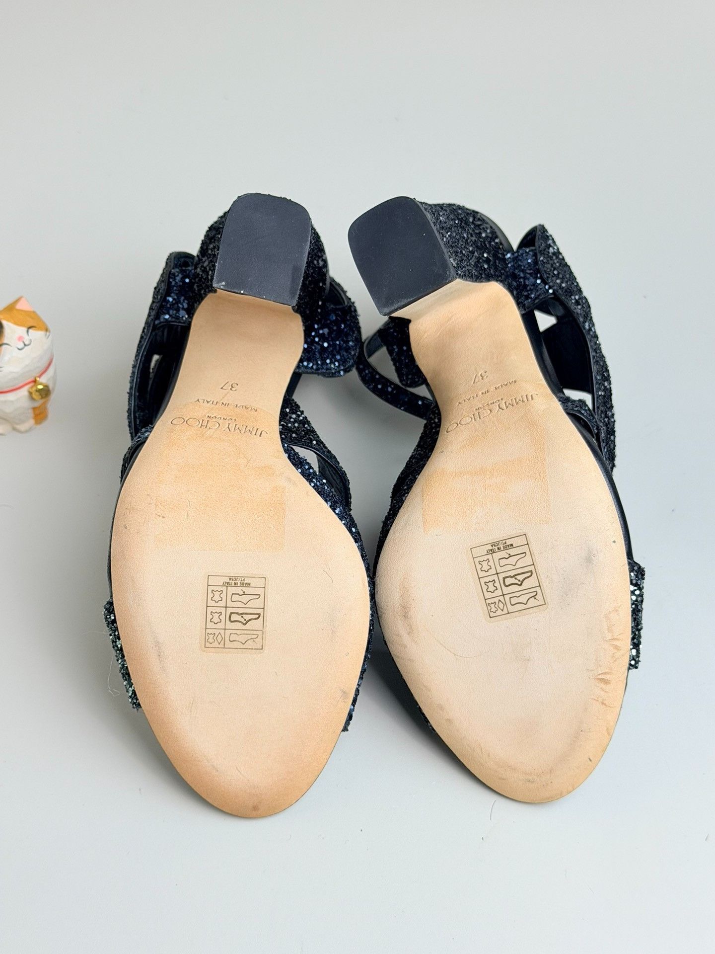 Jimmy Choo Jimmy Choo Black Sandals us_7 Women Size US 7 / IT 37 - 5 Thumbnail