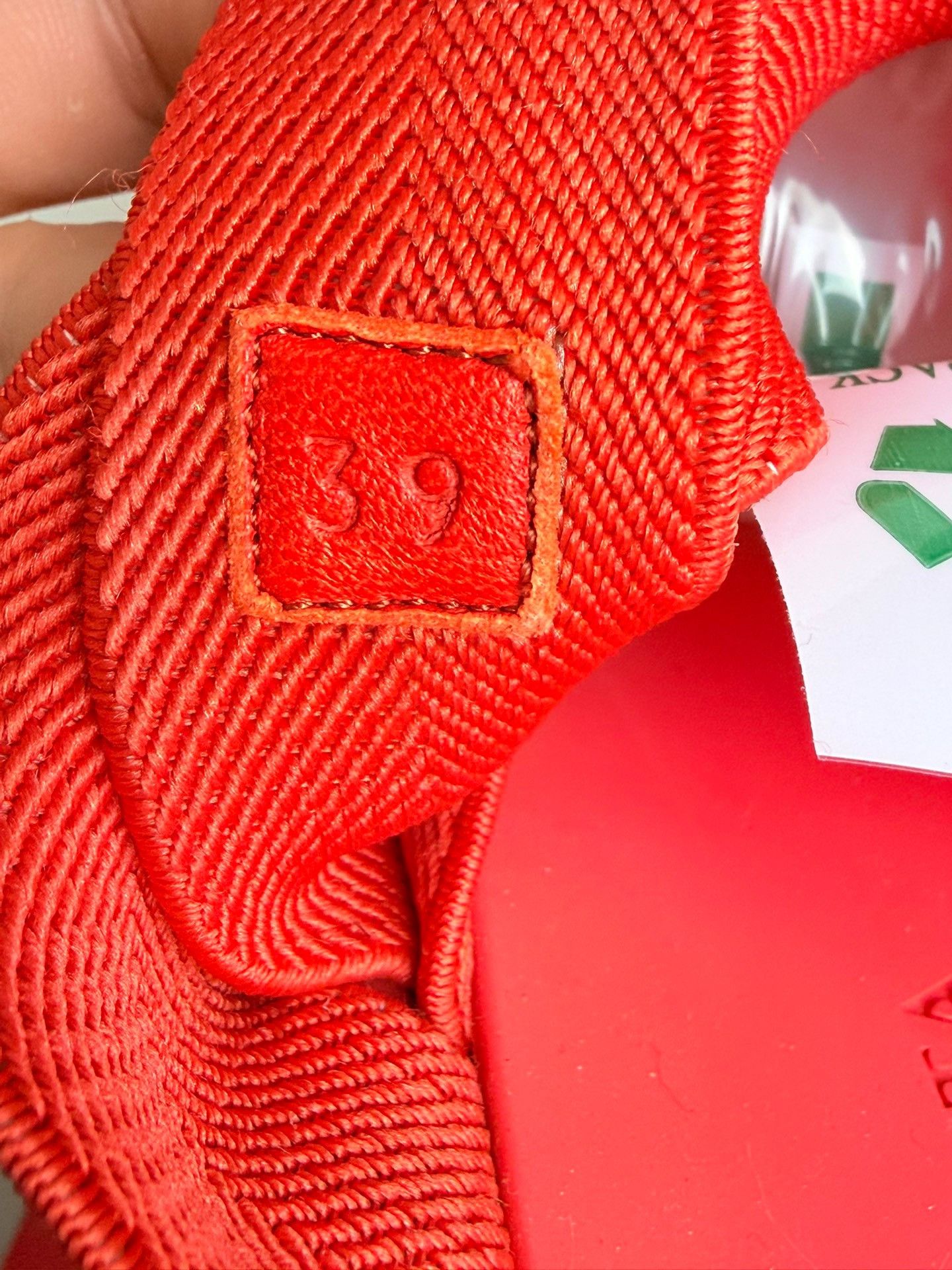 Bottega Veneta Bottega Veneta Knit Red Sandals us_9 Women Size US 9 / IT 39 - 6 Thumbnail