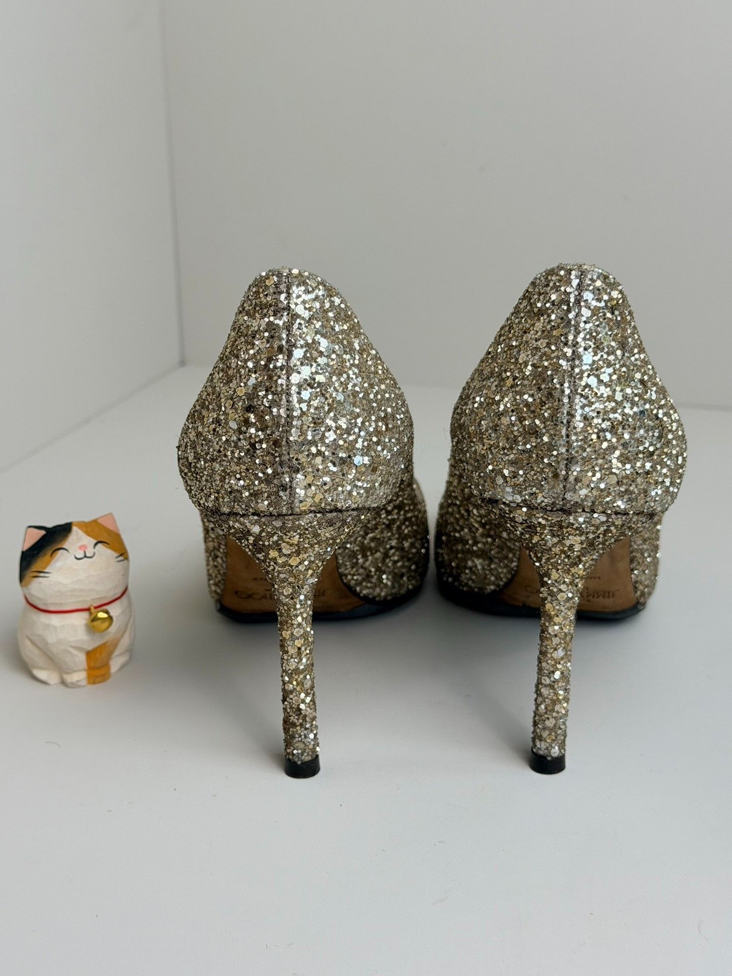 Jimmy Choo Jimmy Choo Gold Lowtop Sneakers us_7 Women Size US 7 / IT 37 - 4 Thumbnail