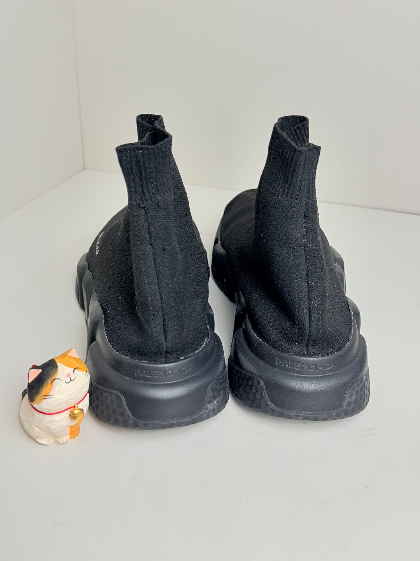 Balenciaga Balenciaga Black Lowtop Sneakers us_9 Women Size US 9 / IT 39 - 4 Thumbnail