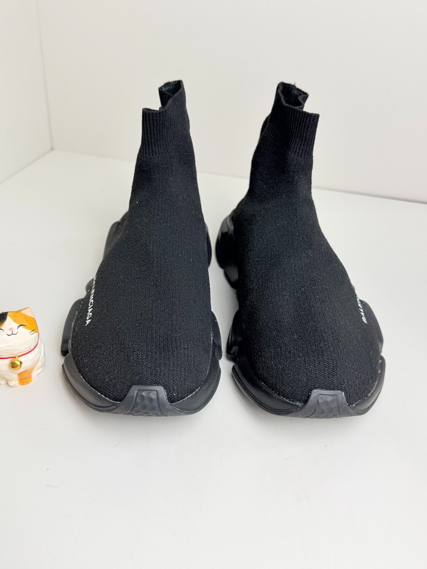 Balenciaga Balenciaga Black Lowtop Sneakers us_9 Women Size US 9 / IT 39 - 3 Thumbnail