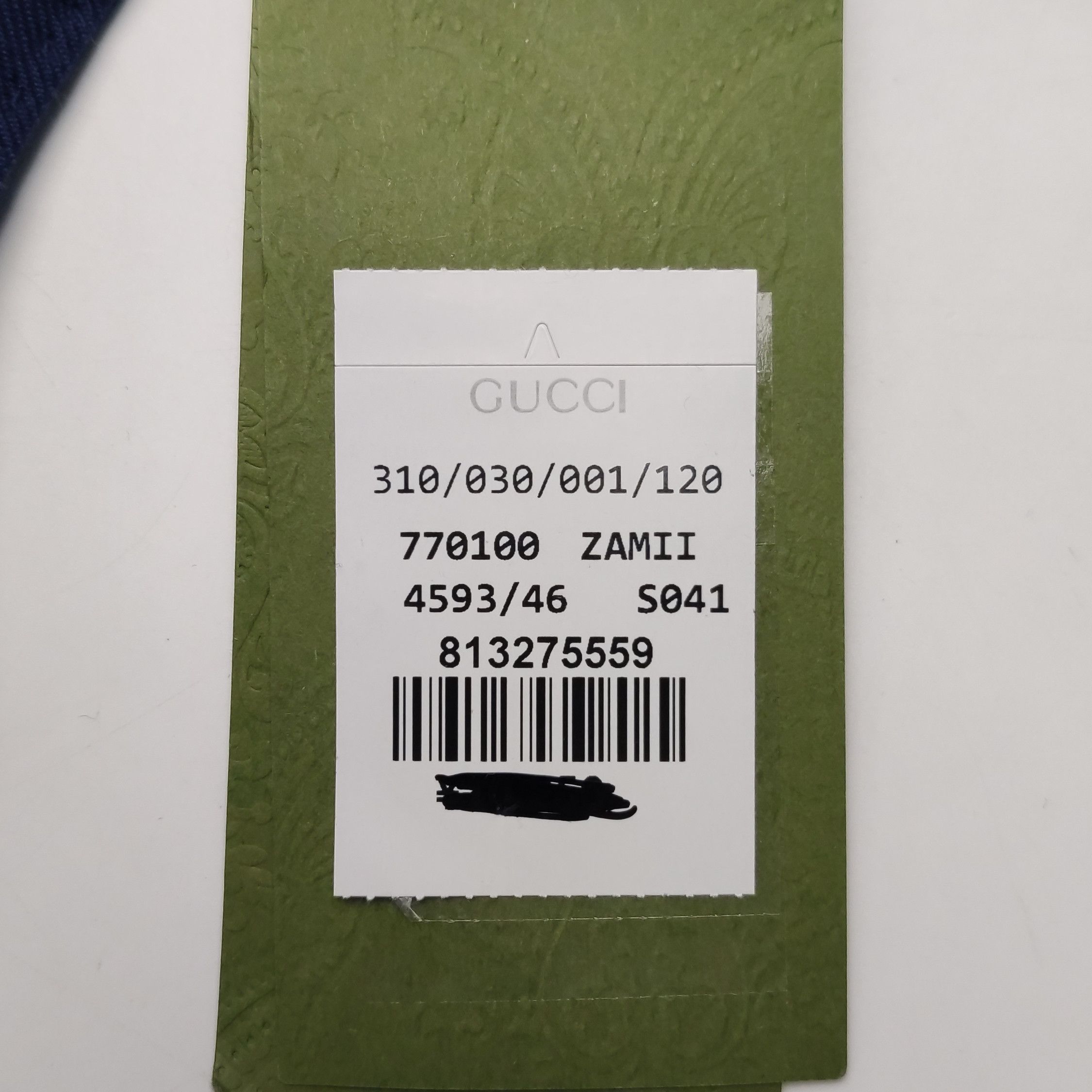 Gucci Gucci Blue Wool Blend Single Breasted Blazer EU 46 Size 36R - 12 Thumbnail