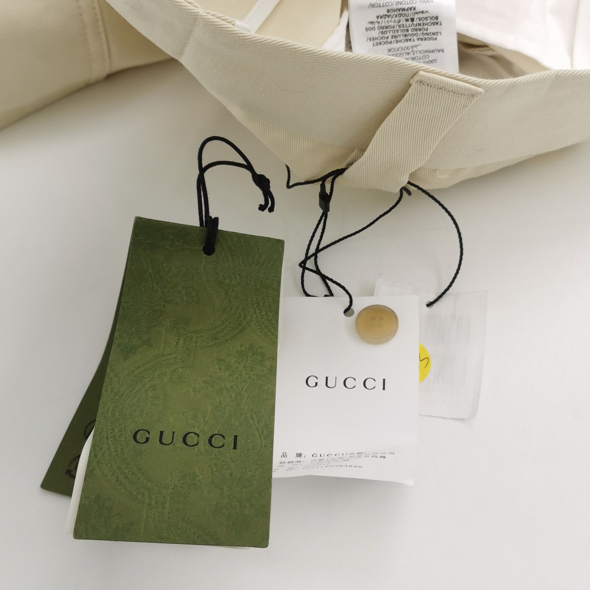 Gucci Gucci Beige Cotton Cargo Shorts Size 48 Size US 32 / EU 48 - 4 Thumbnail