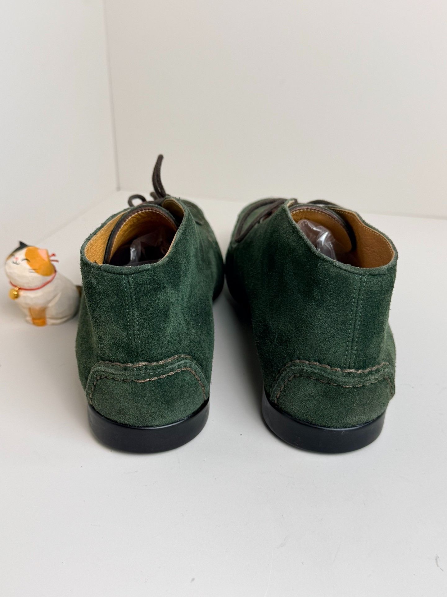 Hermes Hermes Suede Green Boots 6.5 Men Size US 6.5 / EU 39-40 - 4 Thumbnail