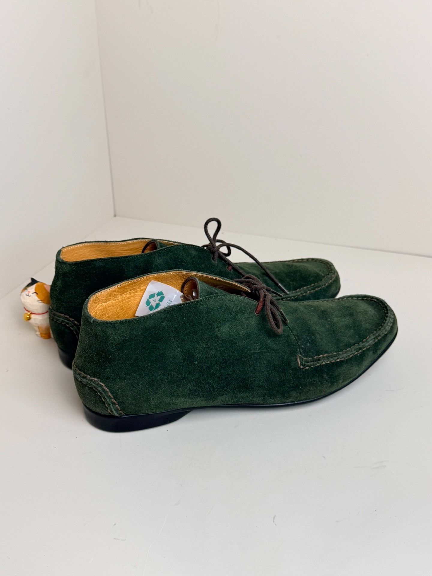 Hermes Hermes Suede Green Boots 6.5 Men Size US 6.5 / EU 39-40 - 2 Thumbnail