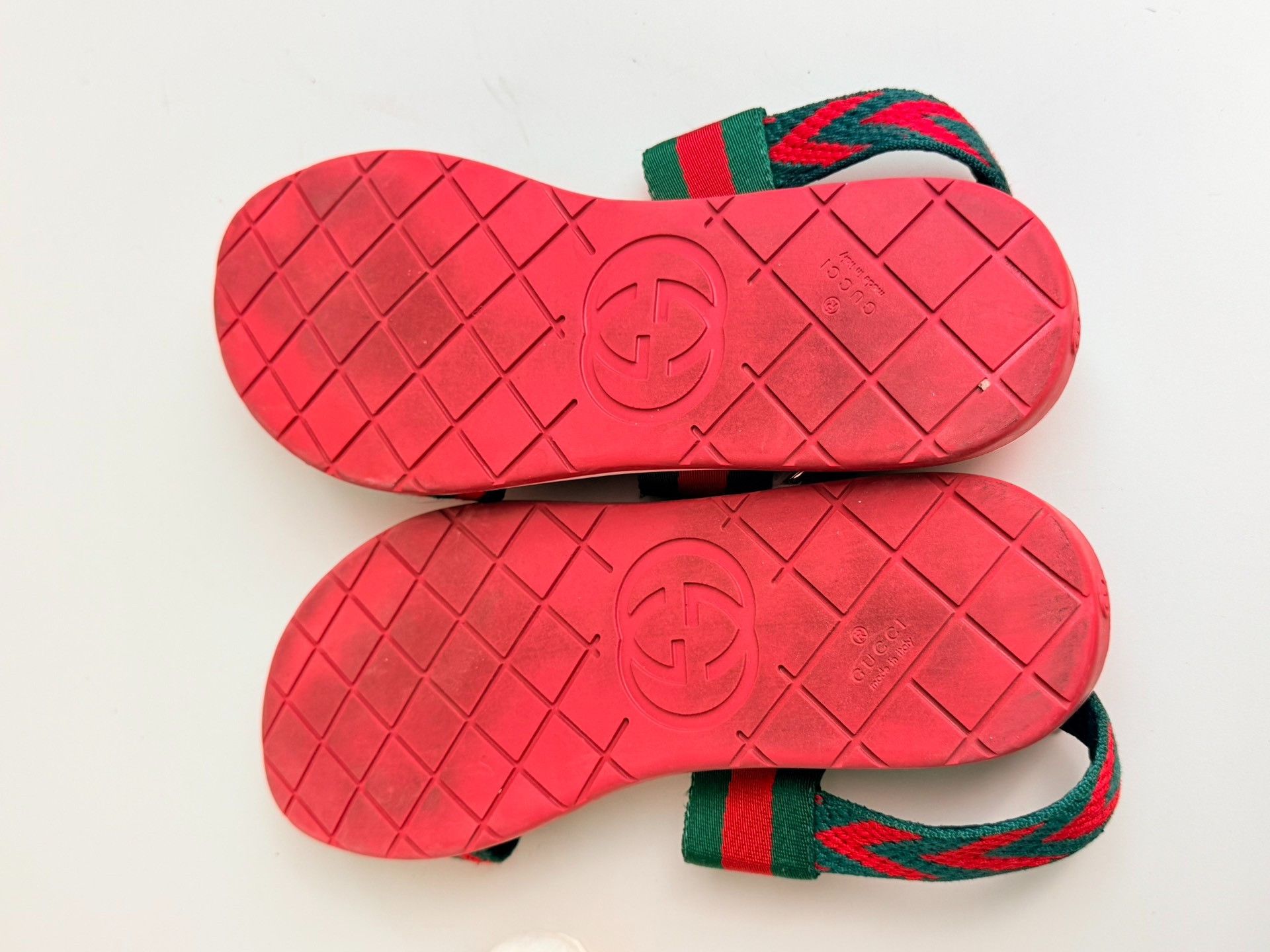 Gucci Gucci Red Sandals us_6 Women Size US 6 / IT 36 - 5 Thumbnail