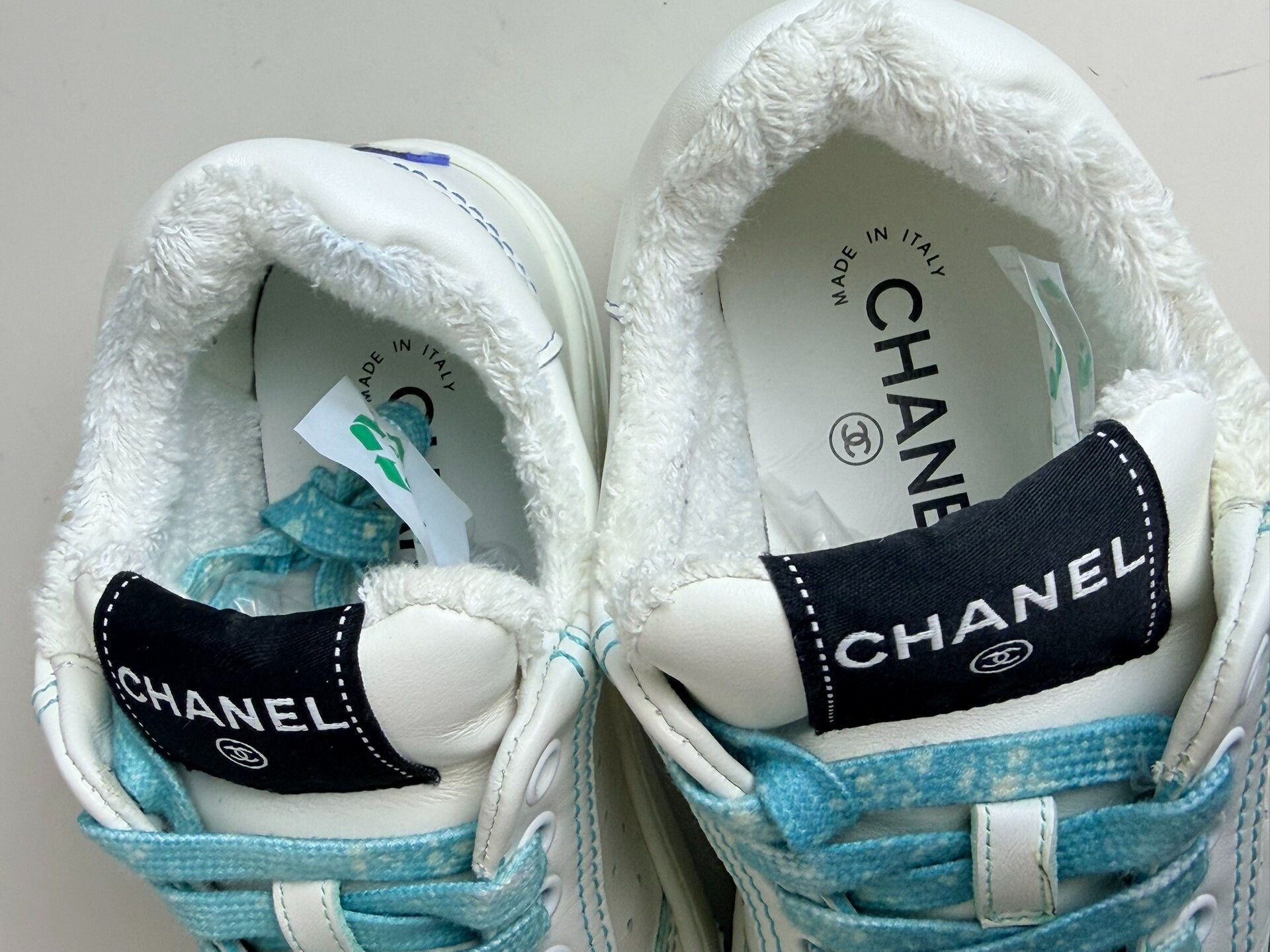 Chanel Chanel Blue Lowtop Sneakers us_5 Women Size US 5 / IT 35 - 7 Thumbnail